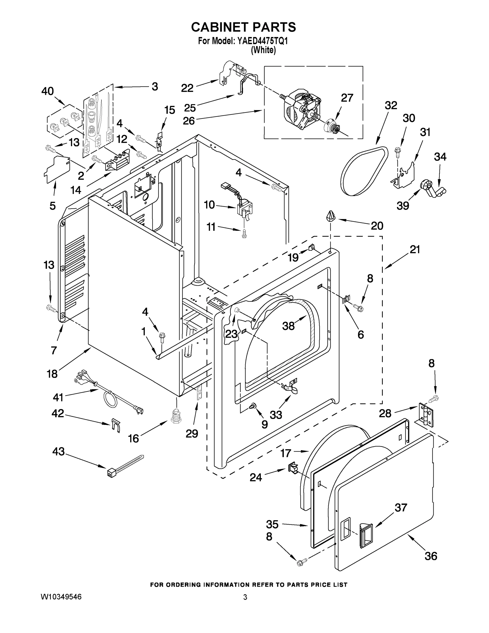 02 - CABINET PARTS