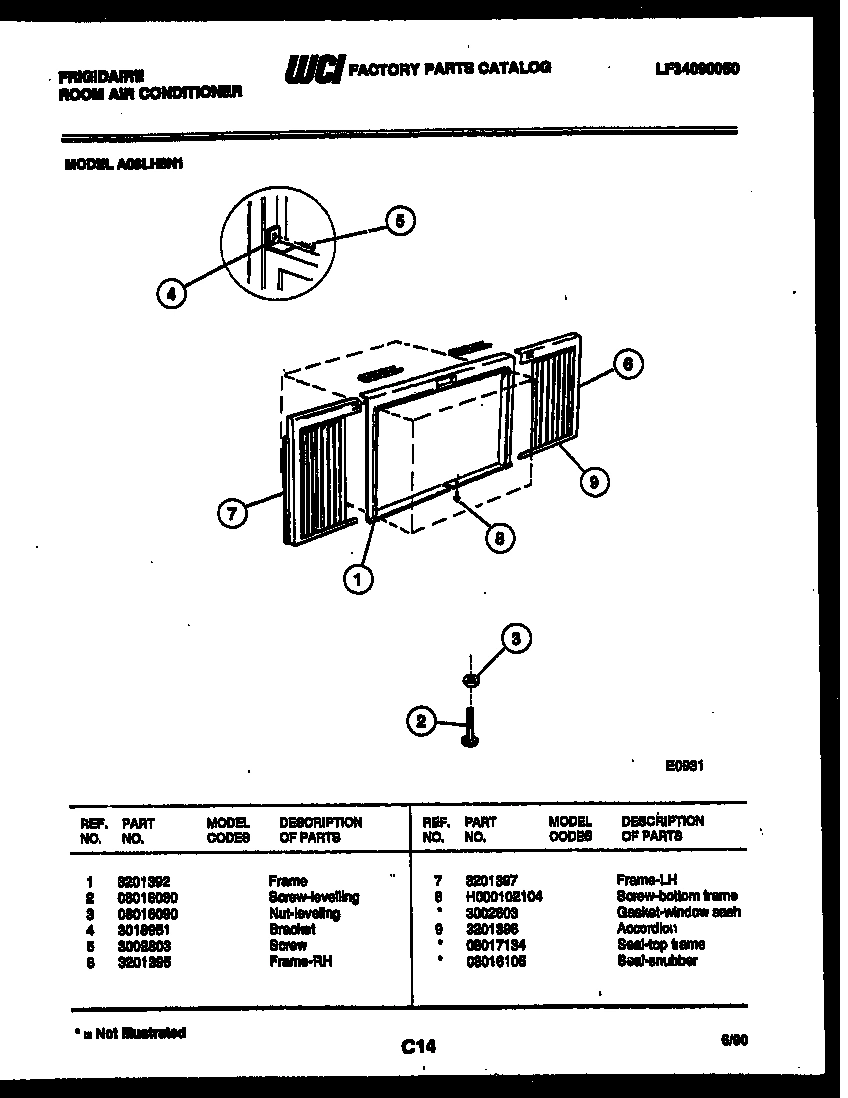 06 - WINDOW MOUNTING PARTS