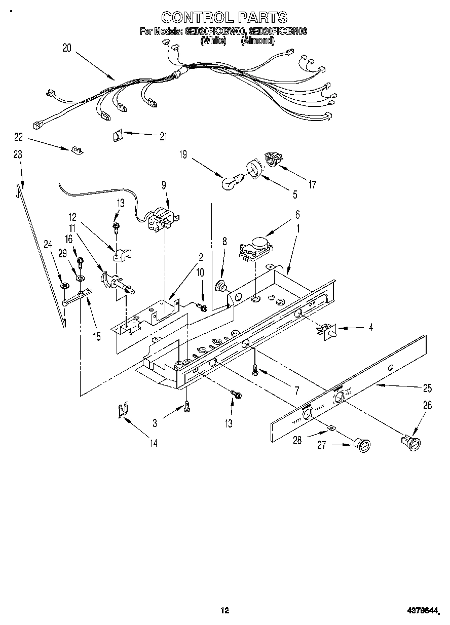 08 - CONTROL, LIT/OPTIONAL