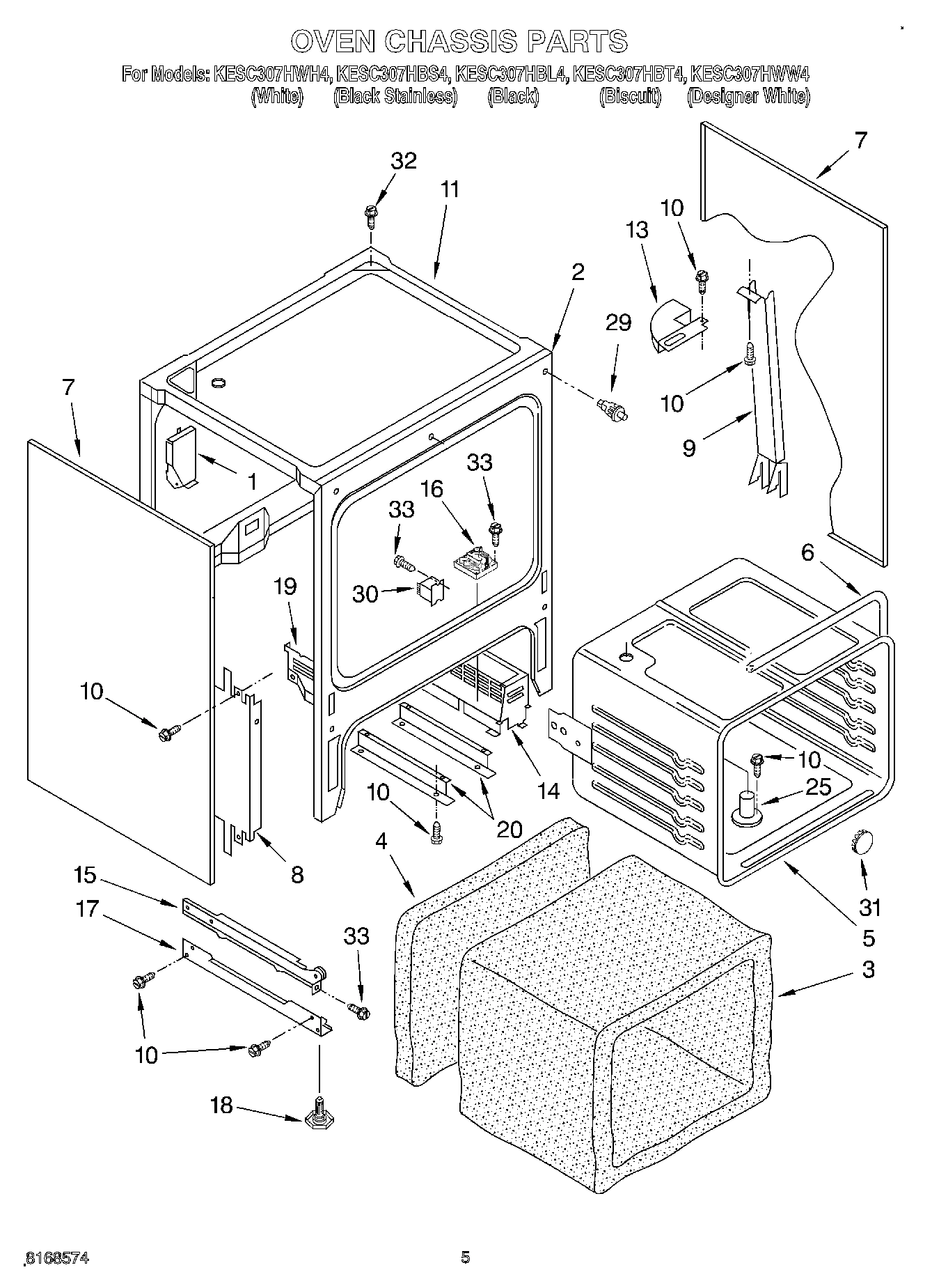 04 - OVEN CHASSIS