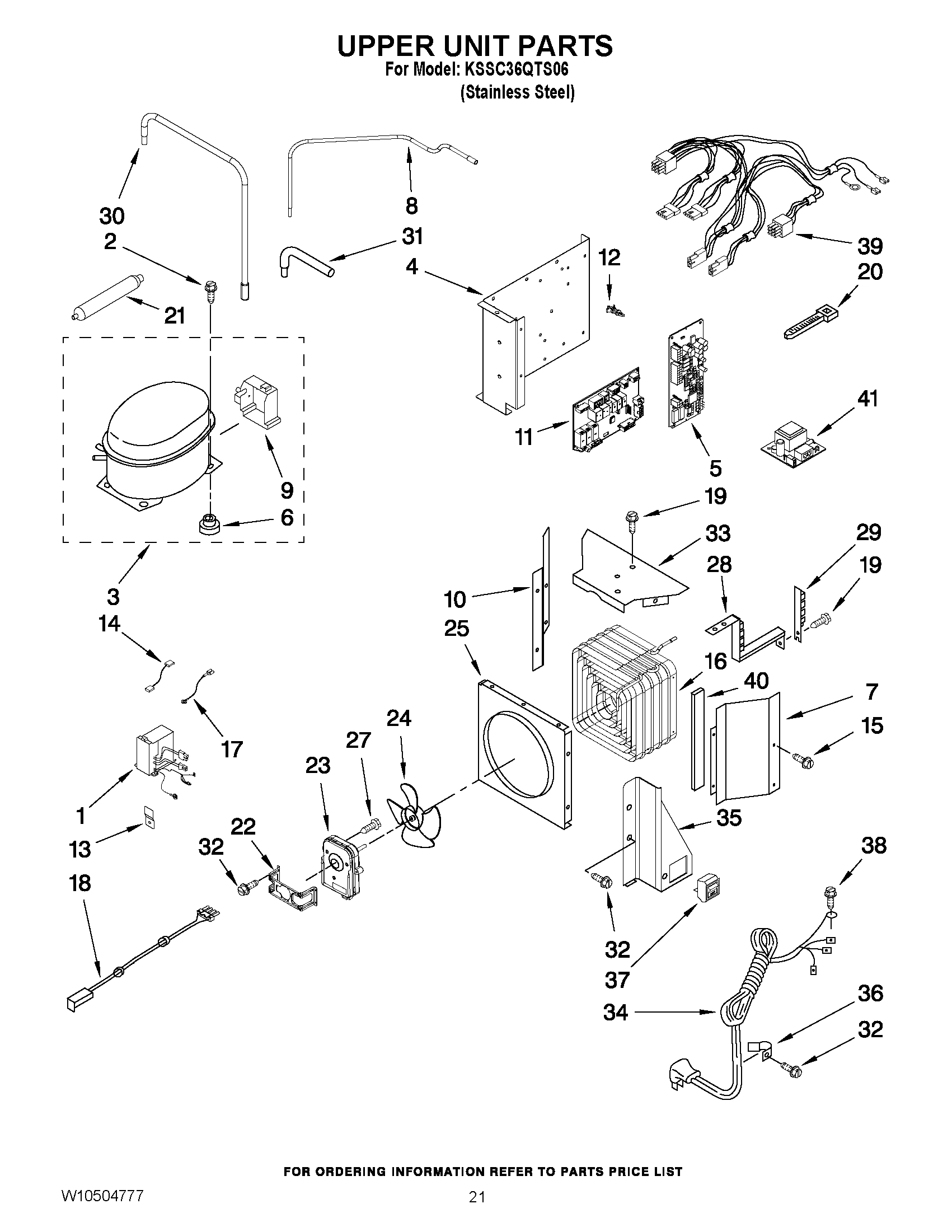 13 - UPPER UNIT PARTS