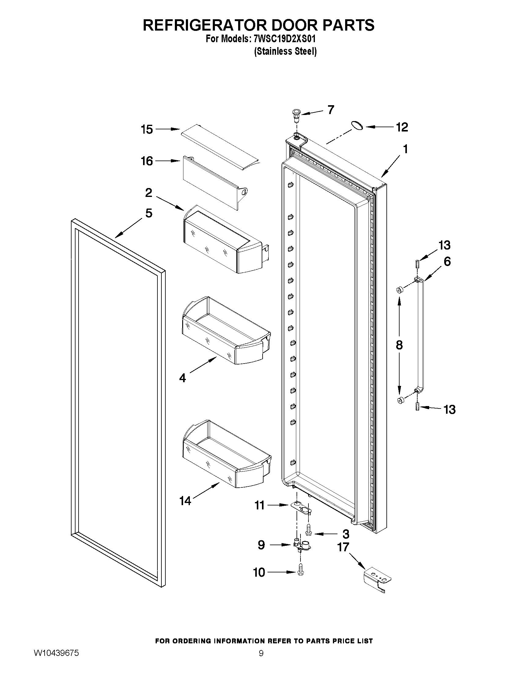 06 - REFRIGERATOR DOOR PARTS