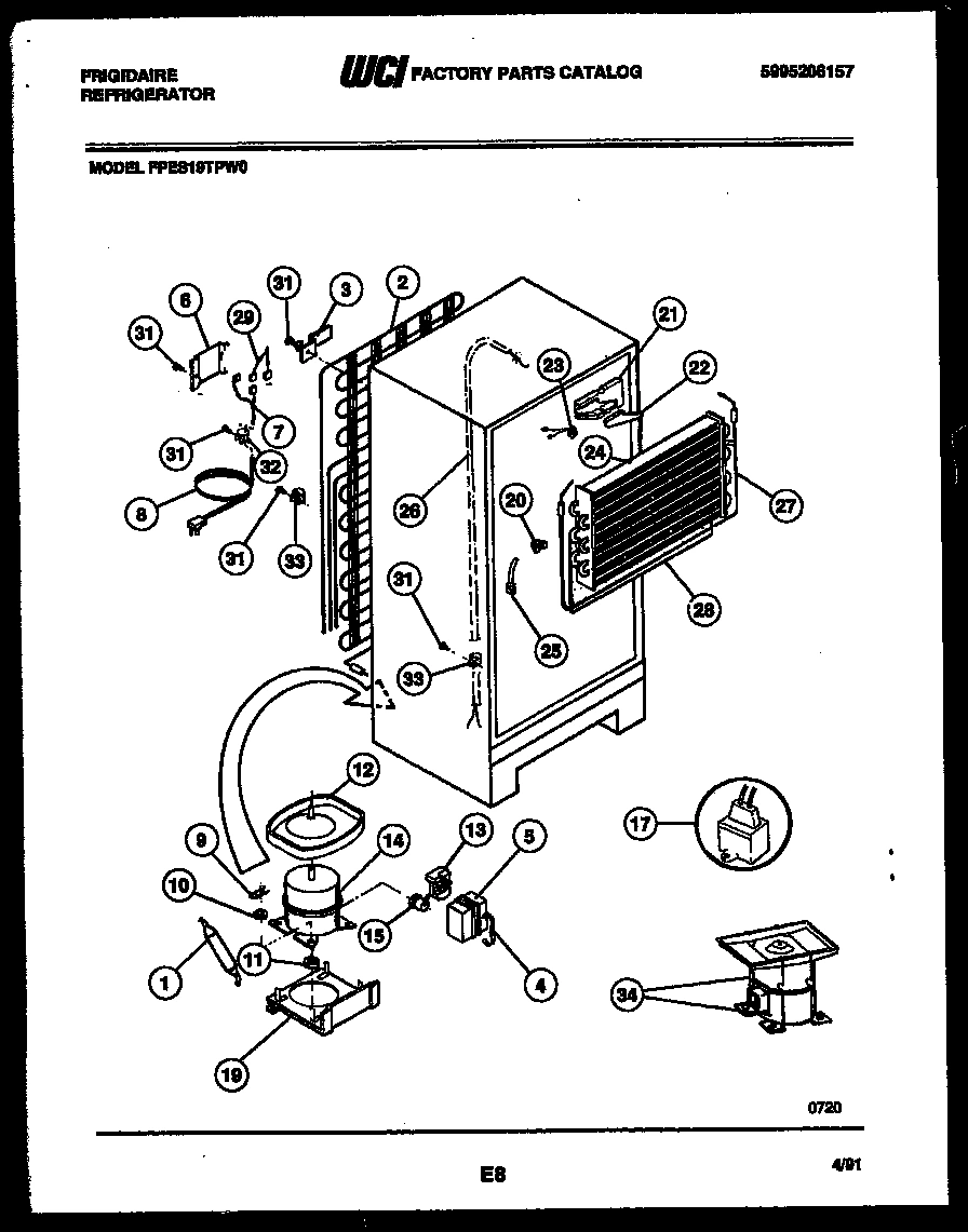 06 - SYSTEM AND AUTOMATIC DEFROST PARTS