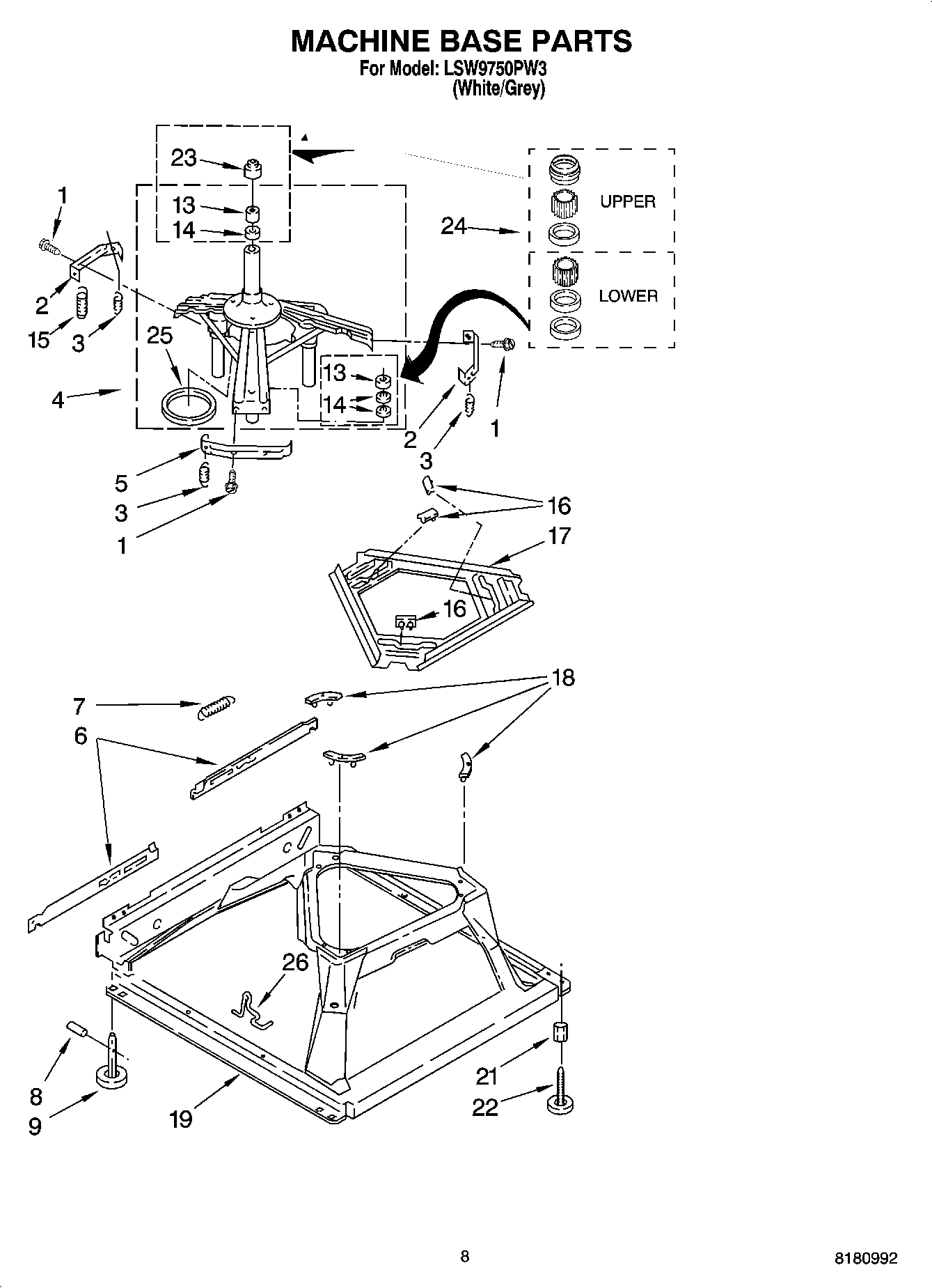05 - MACHINE BASE PARTS