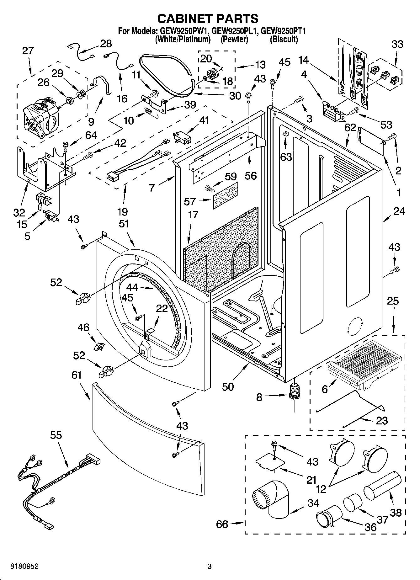 02 - CABINET PARTS