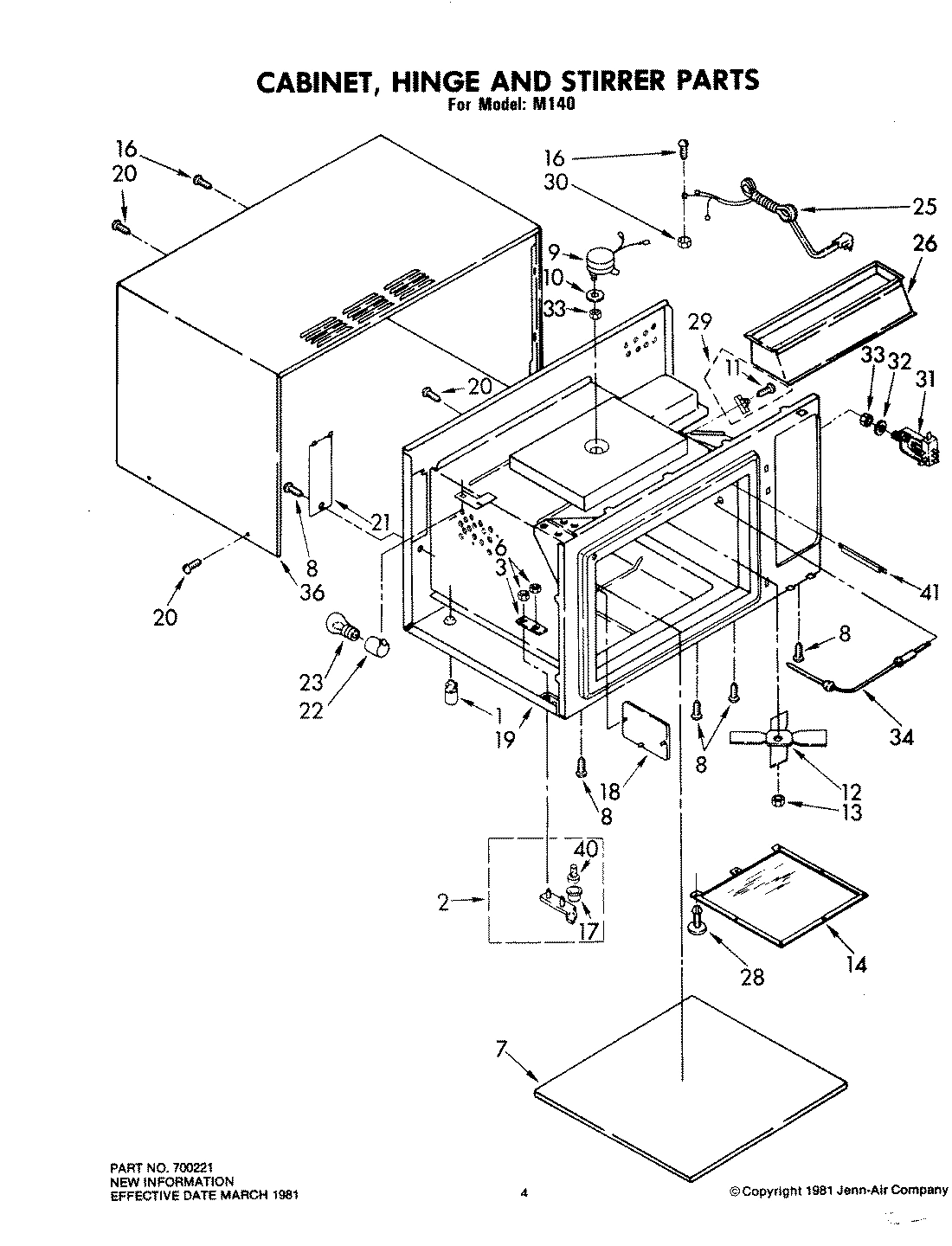 01 - CABINET ASSEMBLY