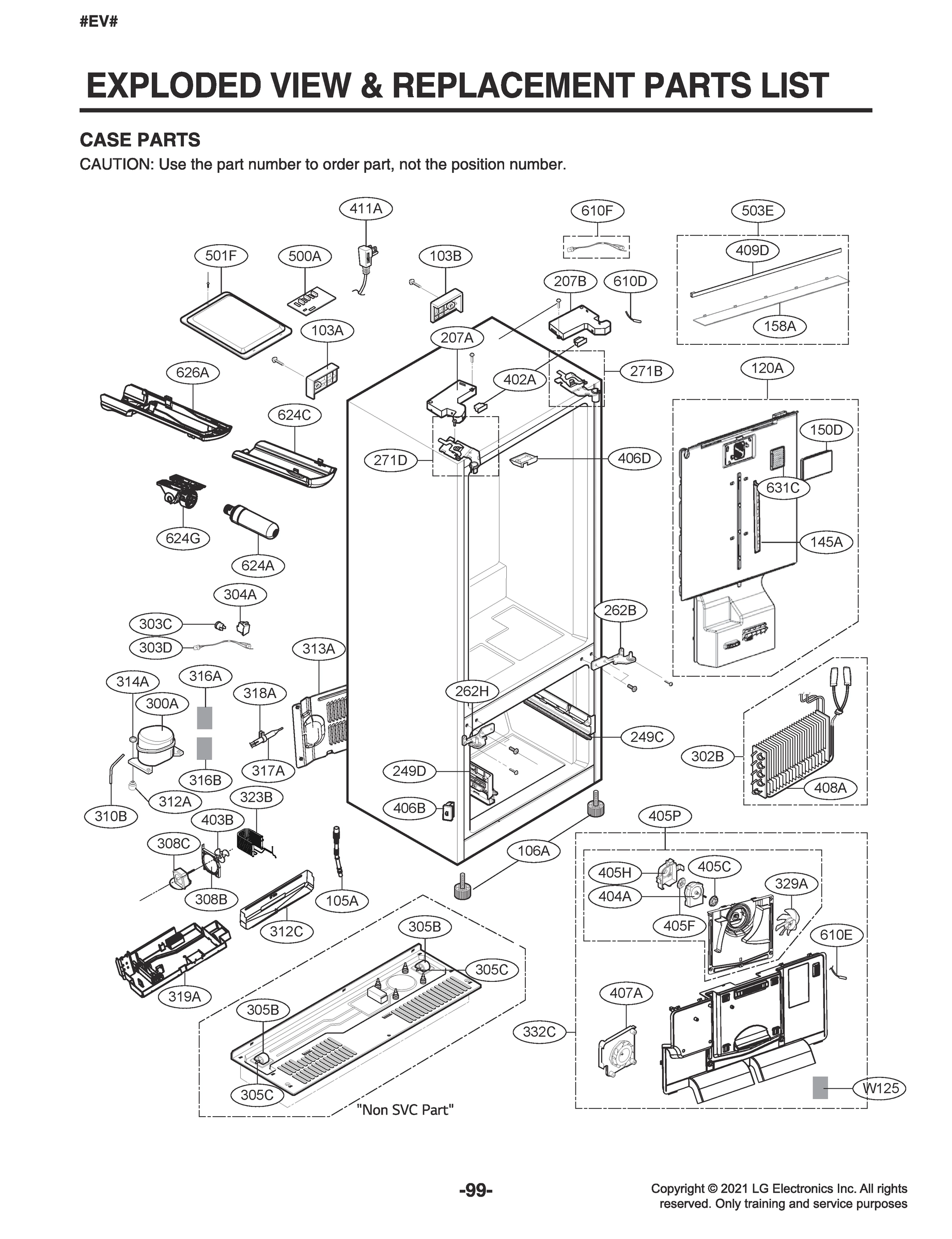 CASE PARTS