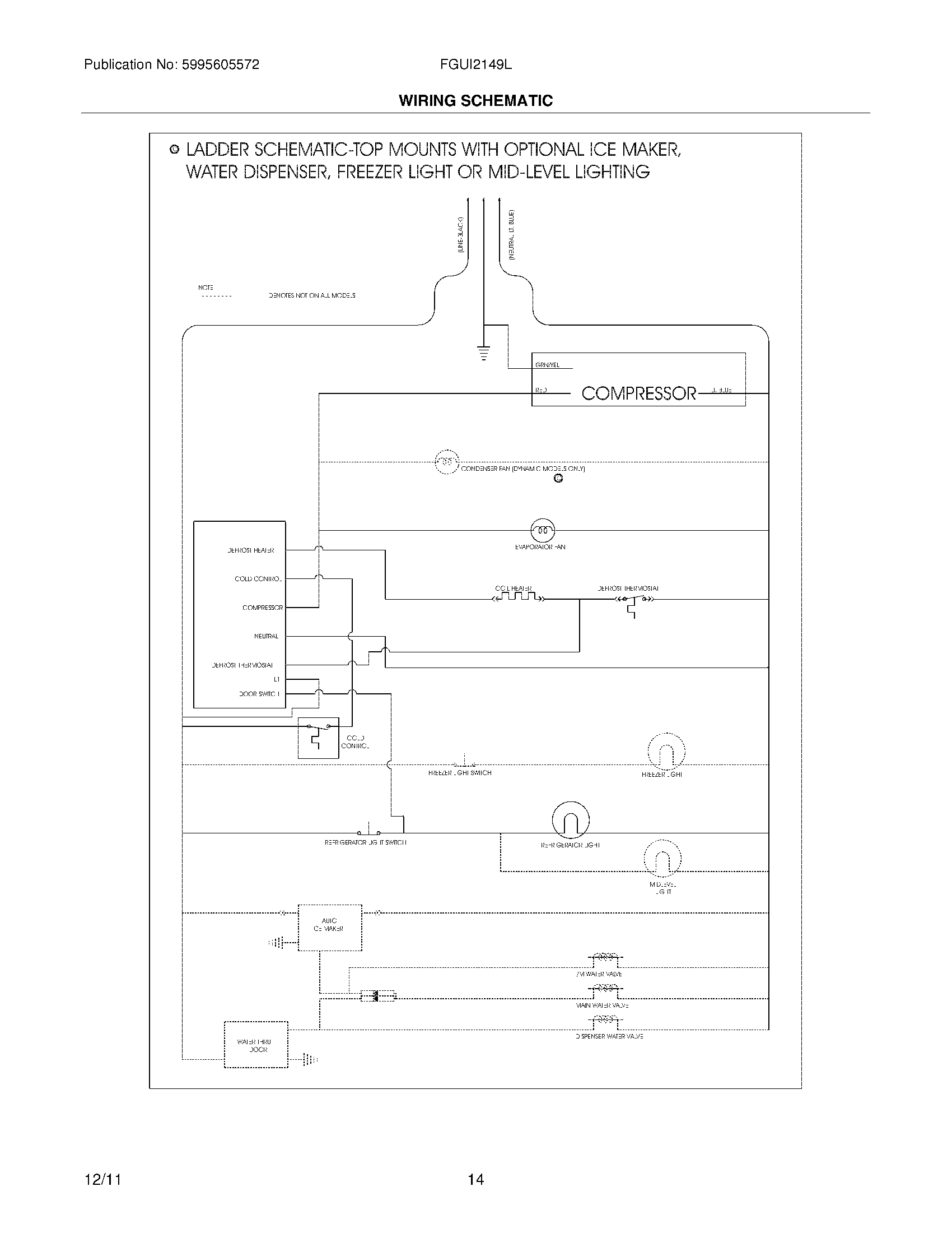 12 - WIRING SCHEMATIC