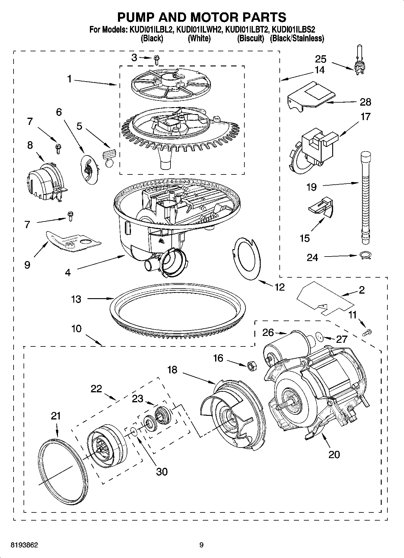 08 - PUMP AND MOTOR PARTS