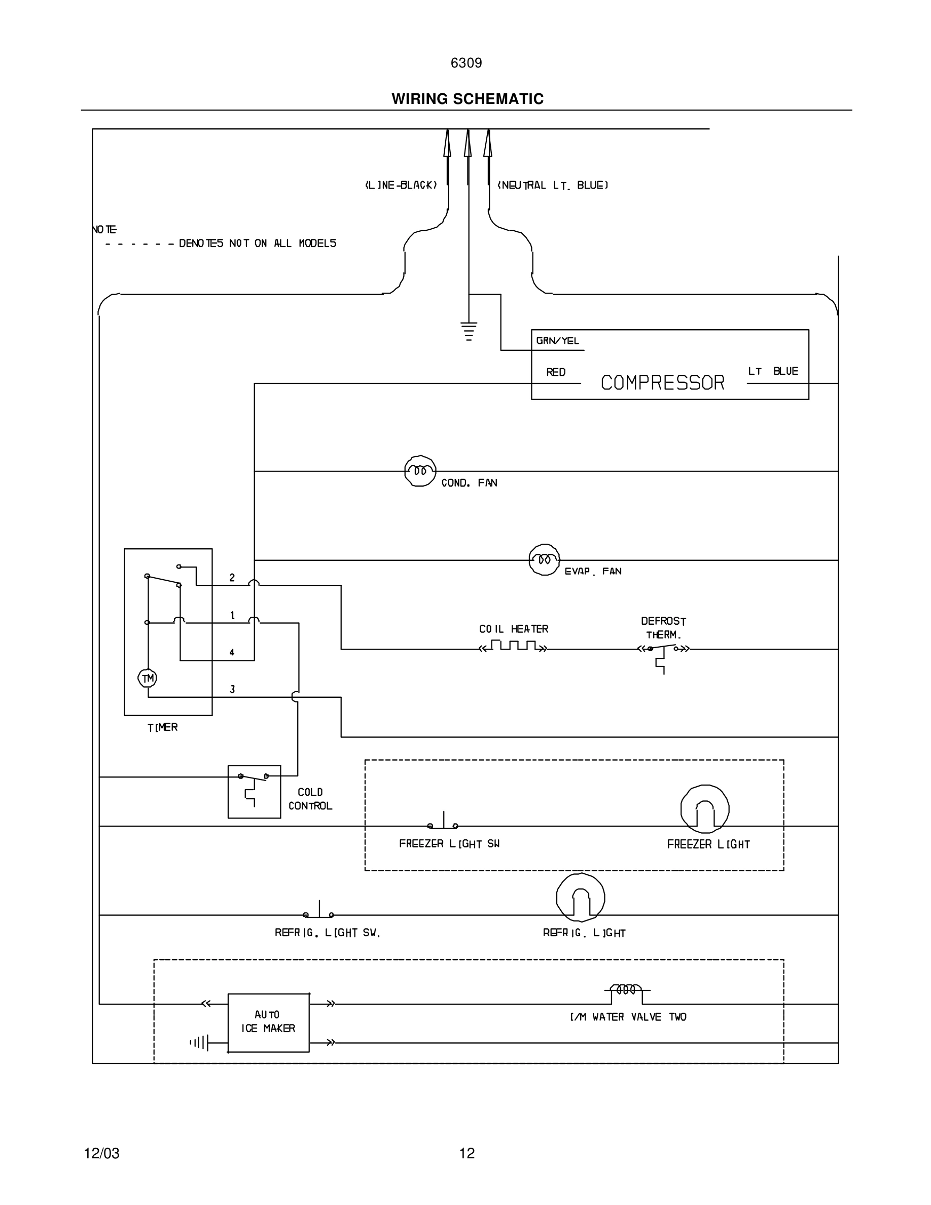 12 - WIRING SCHEMATIC