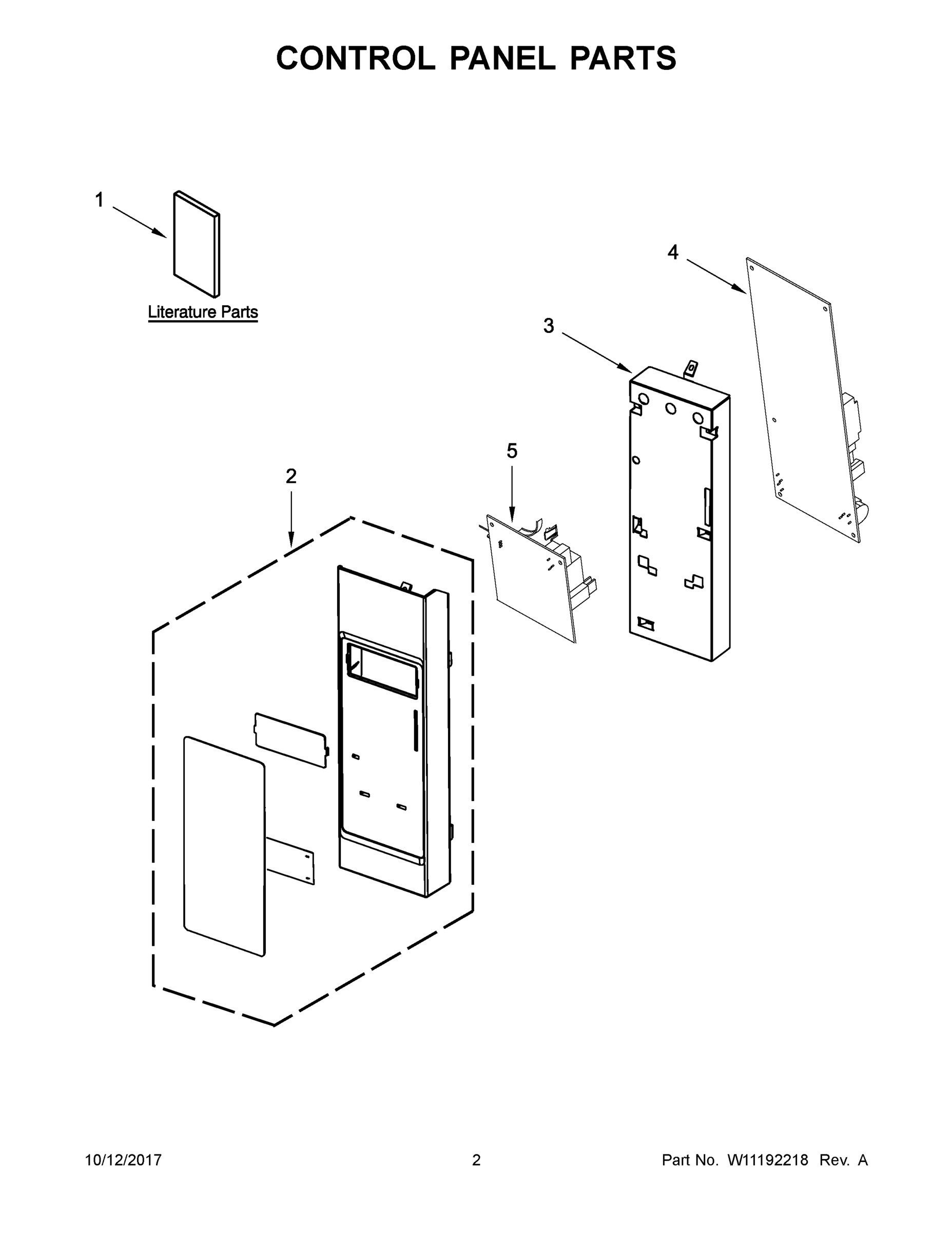 02 - CONTROL PANEL PARTS