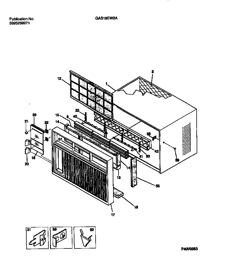 02 - CABINET FRONT AND WRAPPER