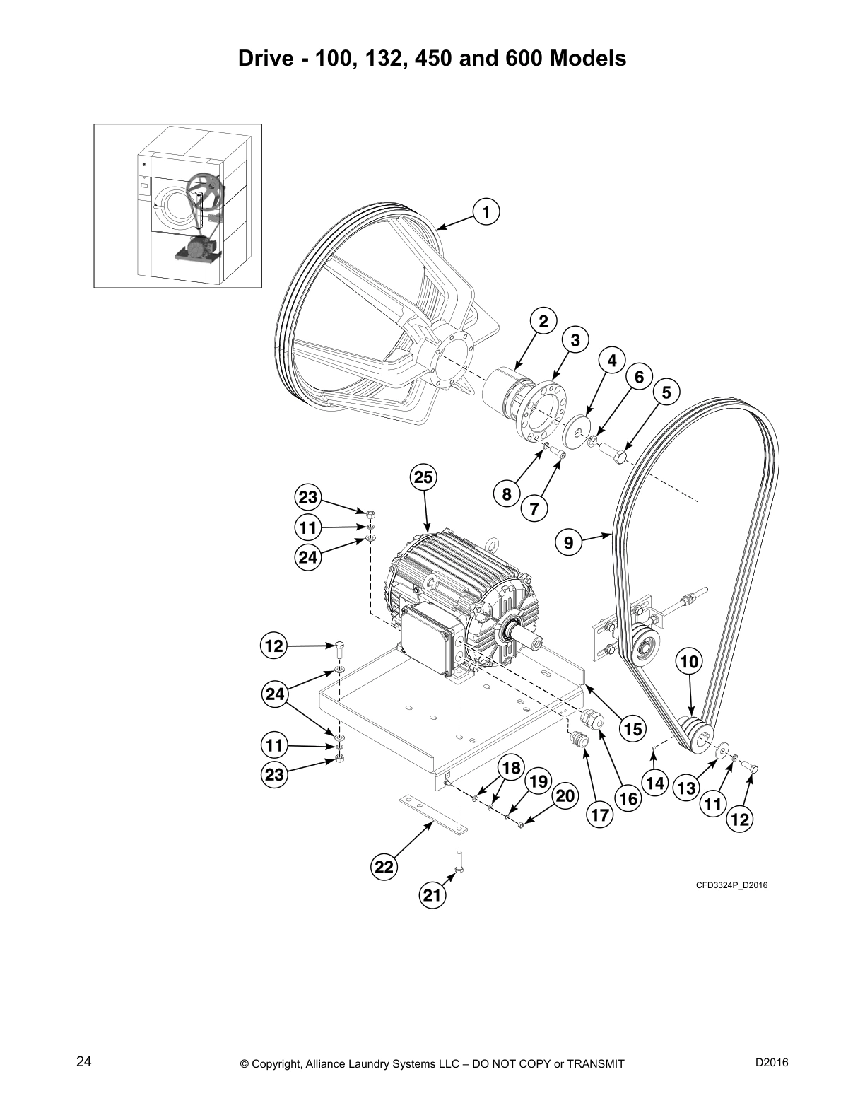 Drive - 100, 132, 450 and 600 Models