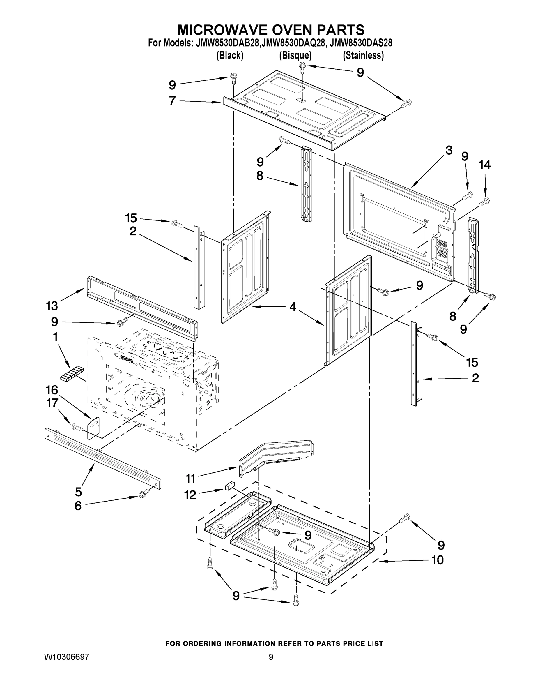 06 - MICROWAVE OVEN PARTS