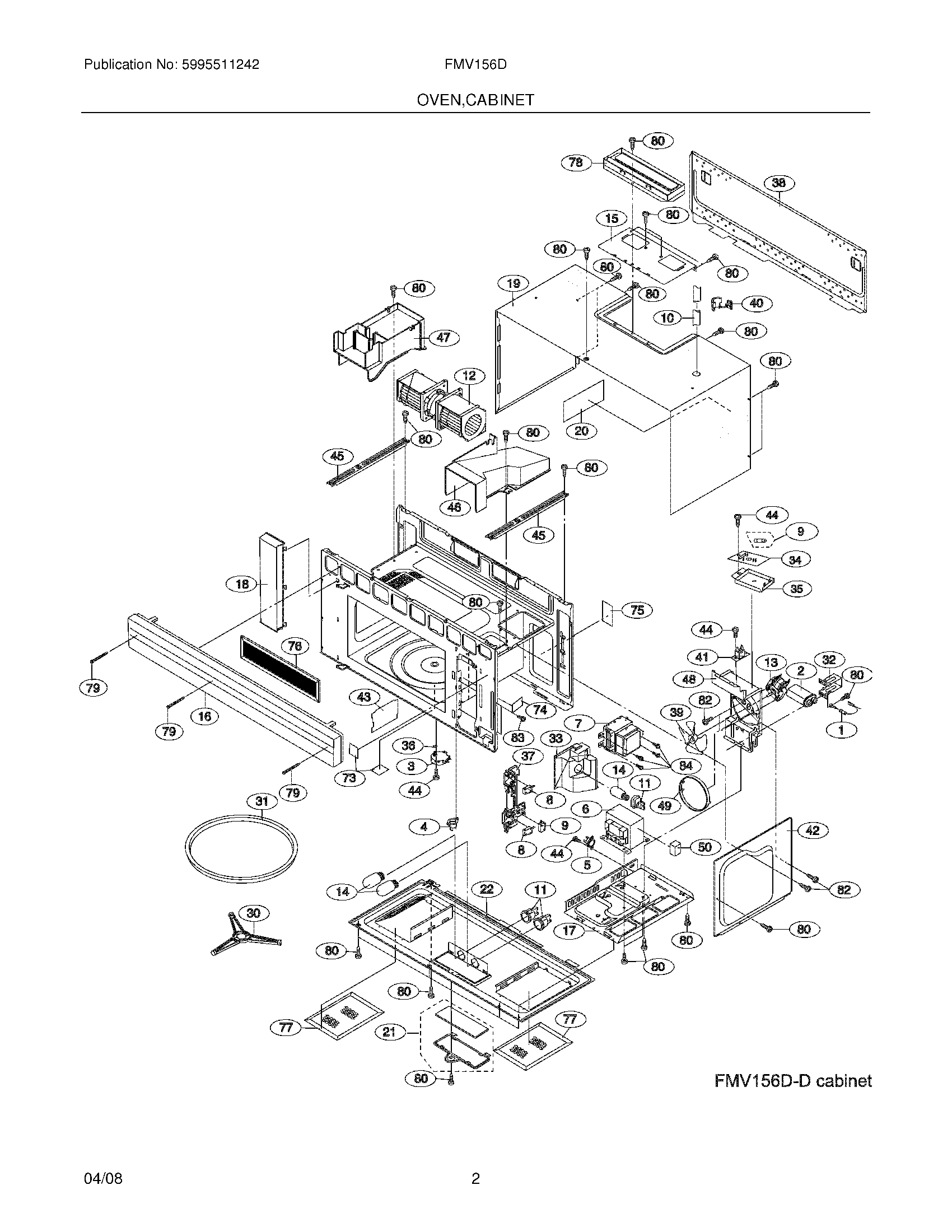 03 - OVEN,CABINET