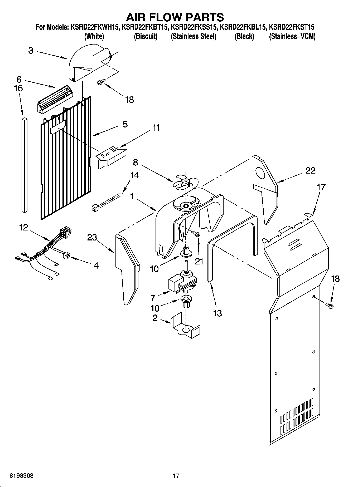 10 - AIR FLOW PARTS