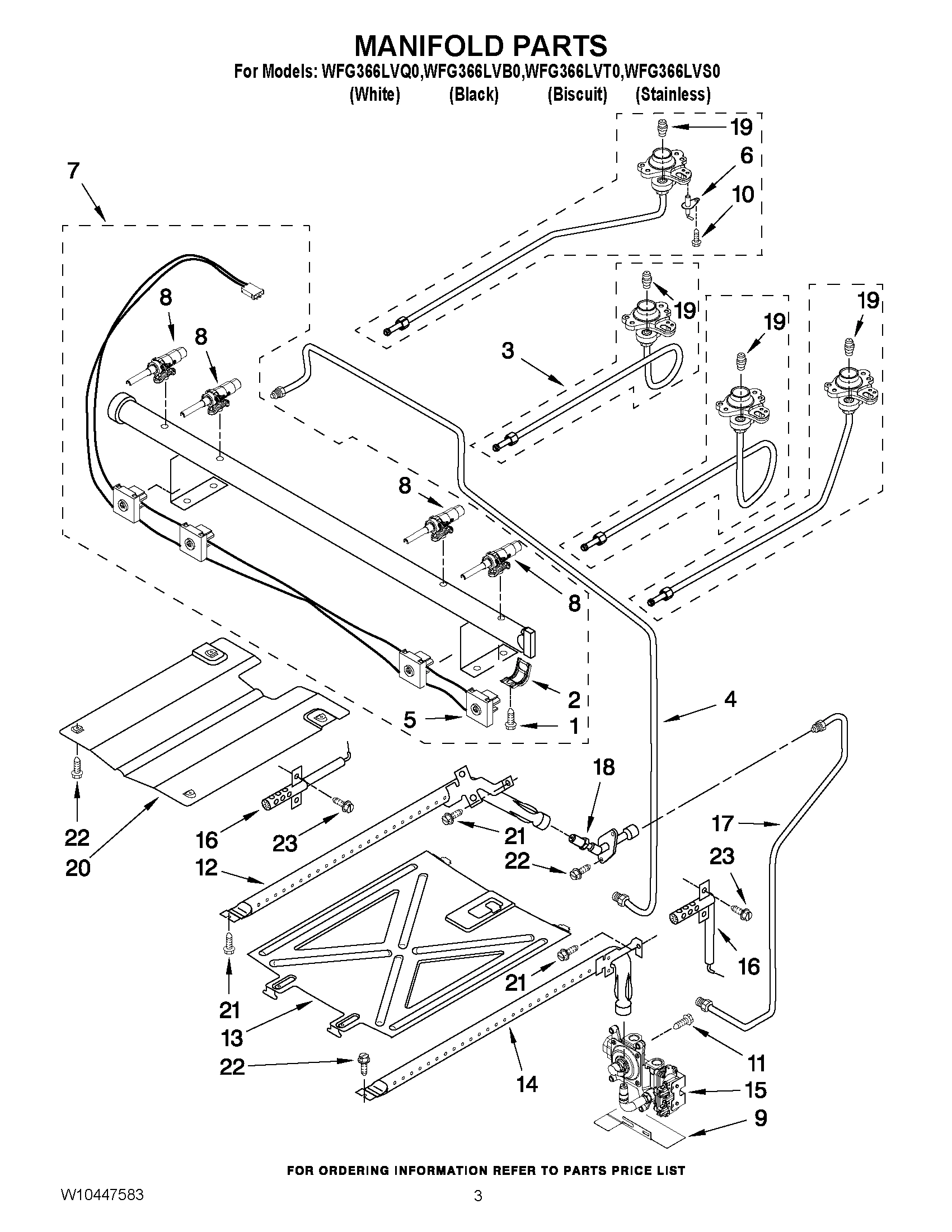 03 - MANIFOLD PARTS