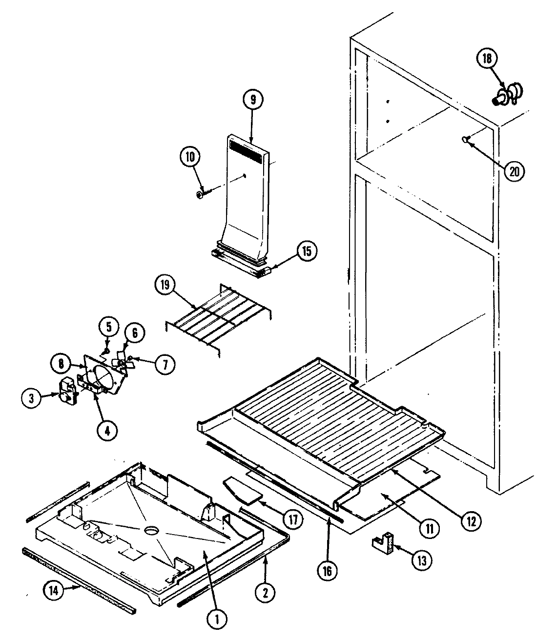 01 - FREEZER COMPARTMENT