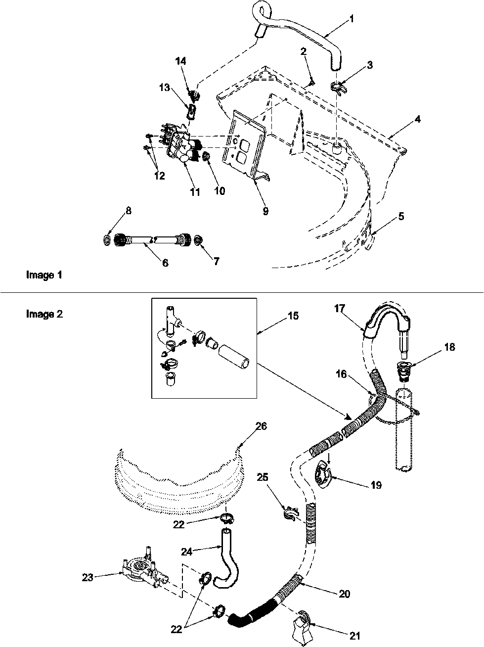 08 - MIXING VALVE AND HOSES