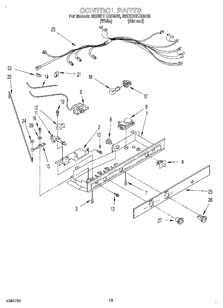 08 - CONTROL, LIT/OPTIONAL