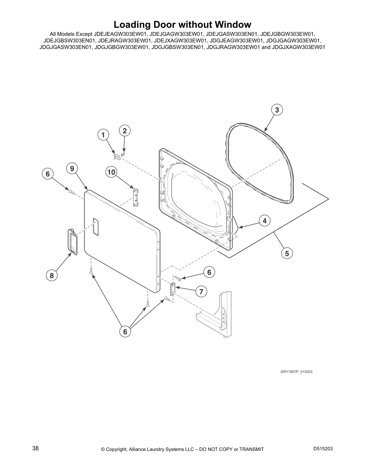 Loading Door without Window