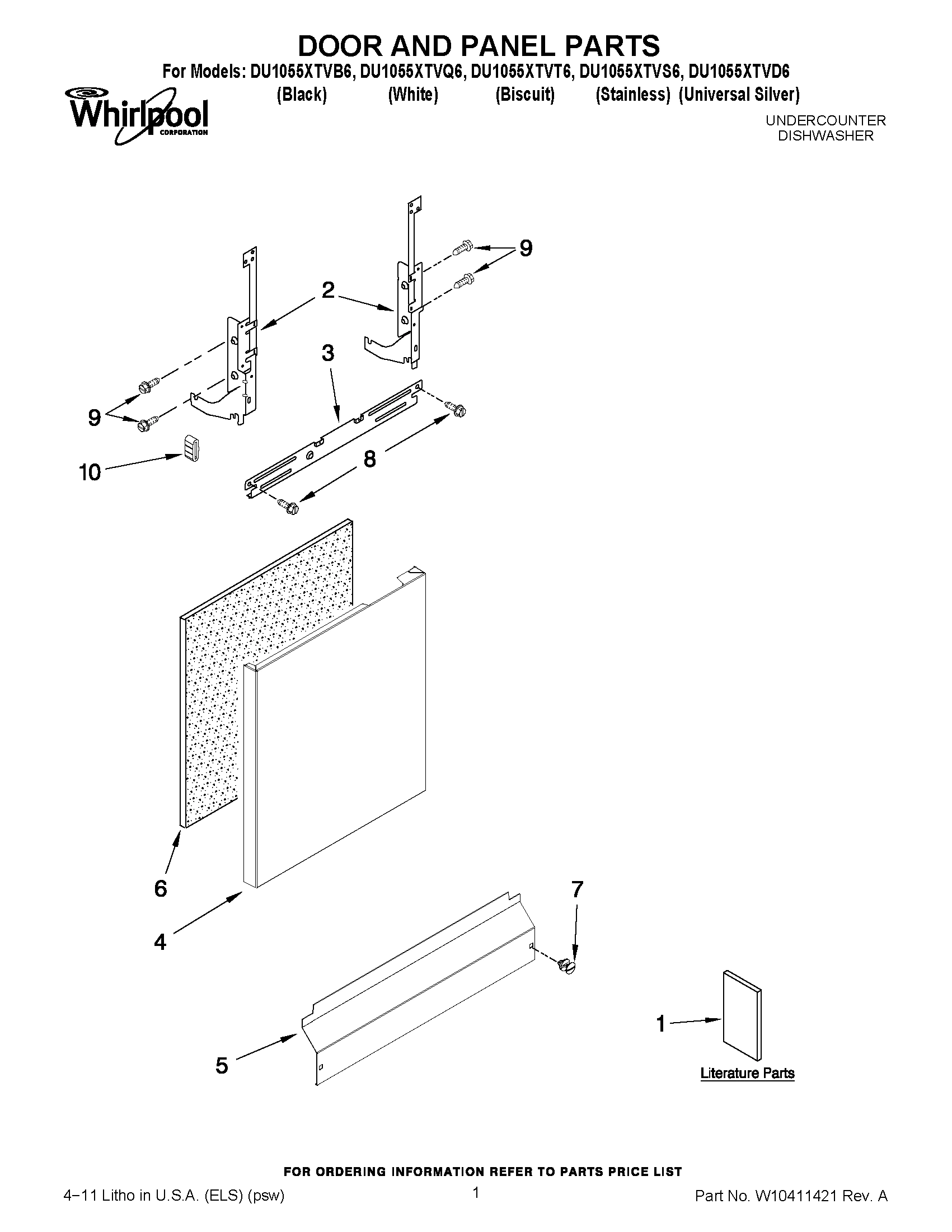 01 - DOOR AND PANEL PARTS