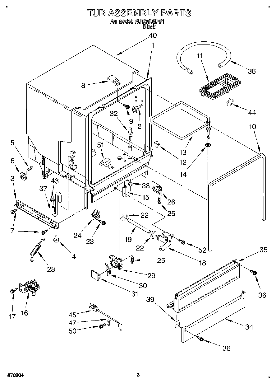 03 - TUB ASSEMBLY