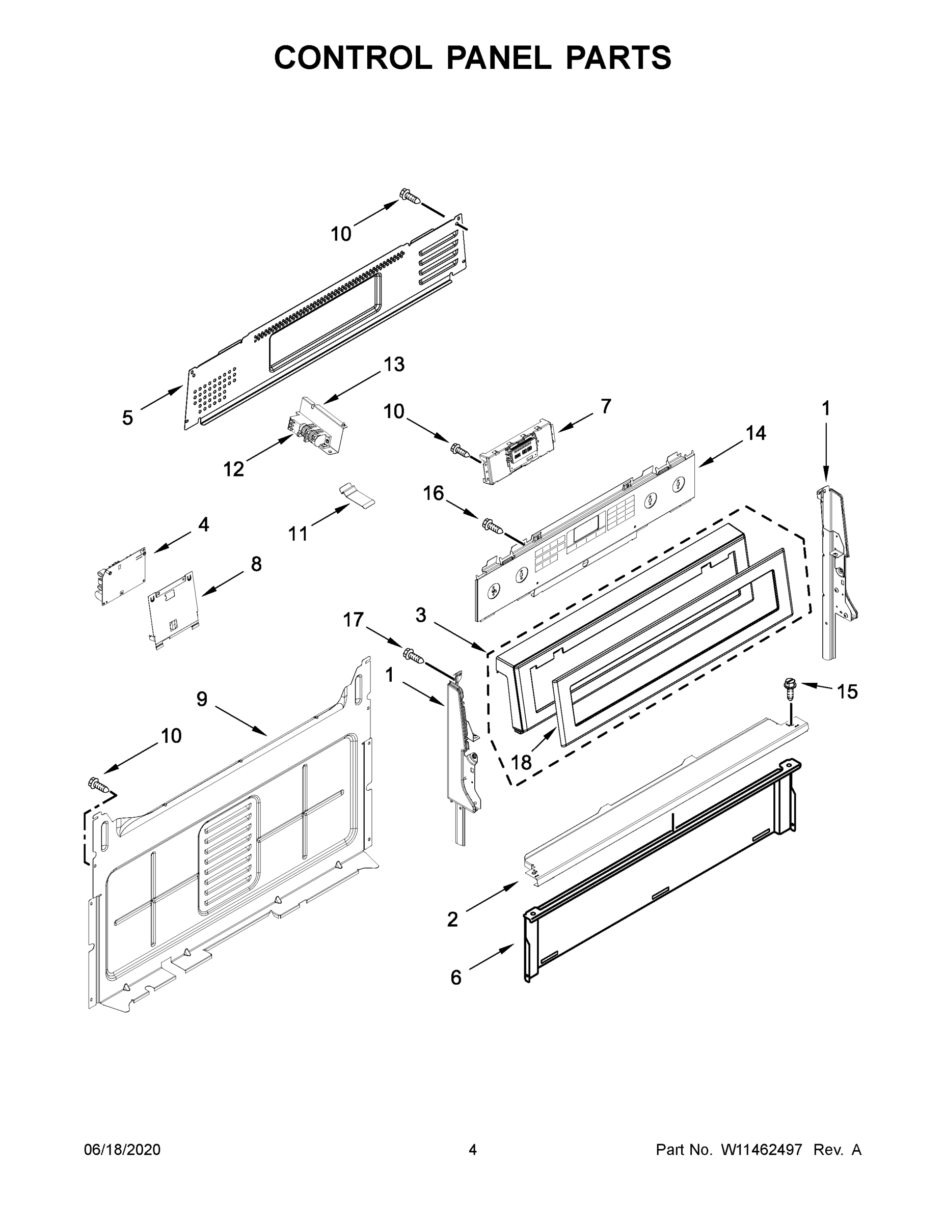 03 - CONTROL PANEL PARTS