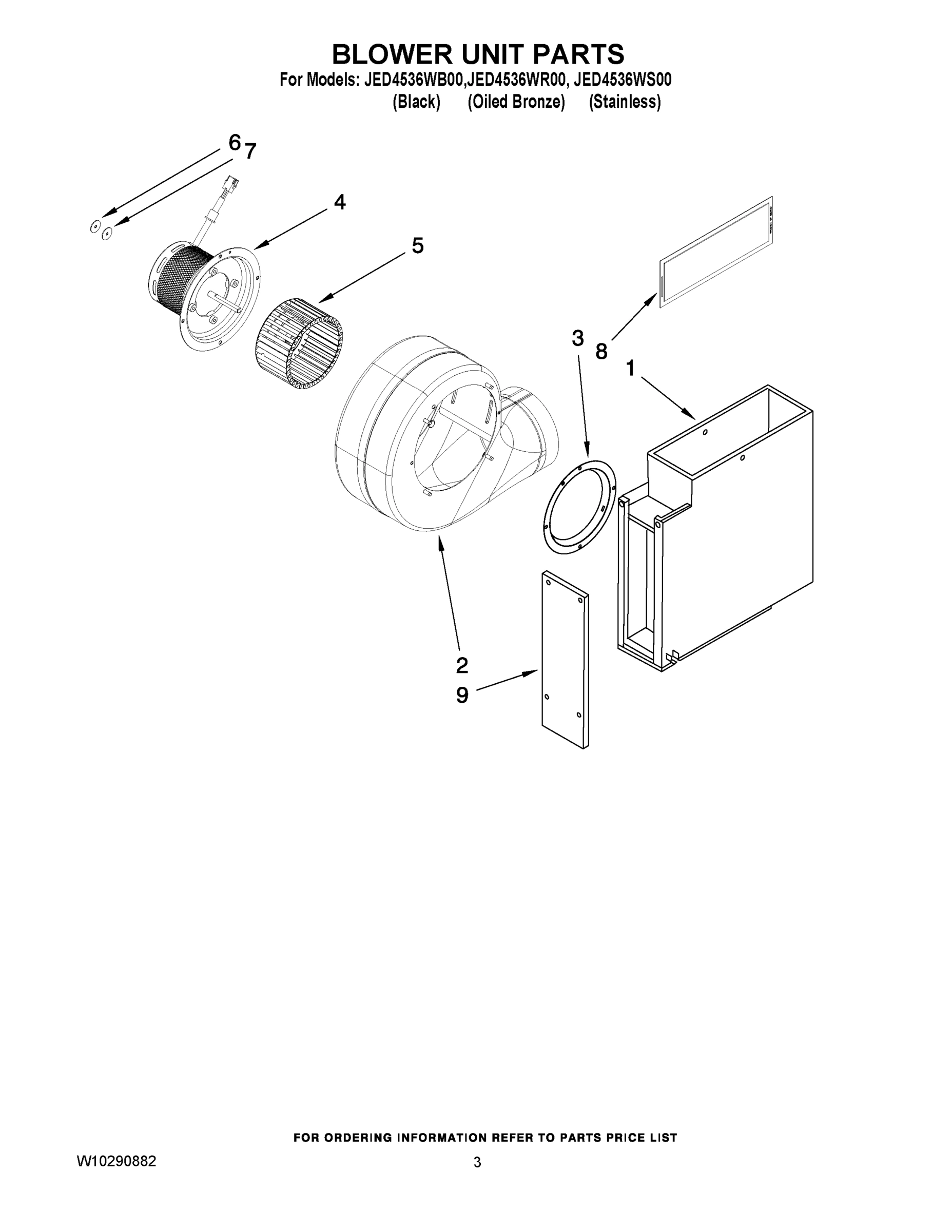 02 - BLOWER UNIT PARTS