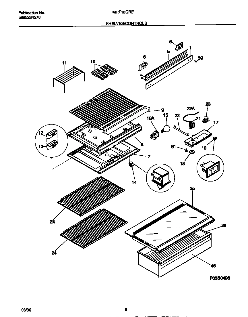 04 - SHELVES/CONTROLS