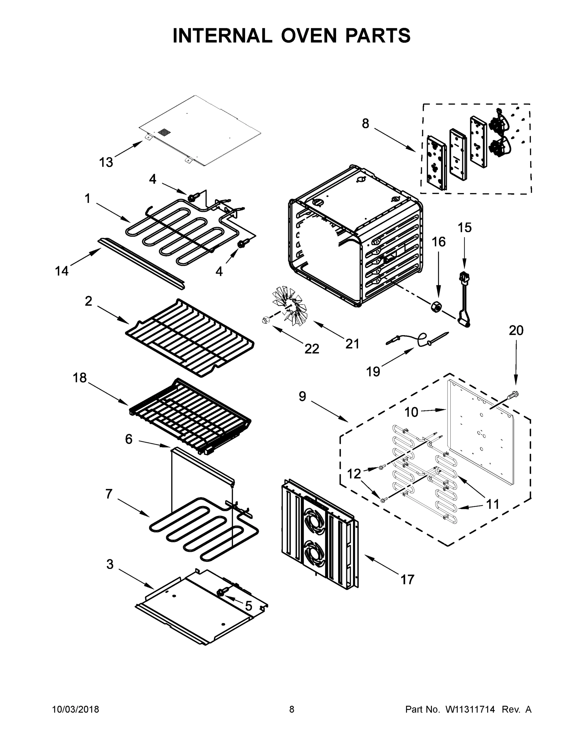 05 - INTERNAL OVEN PARTS