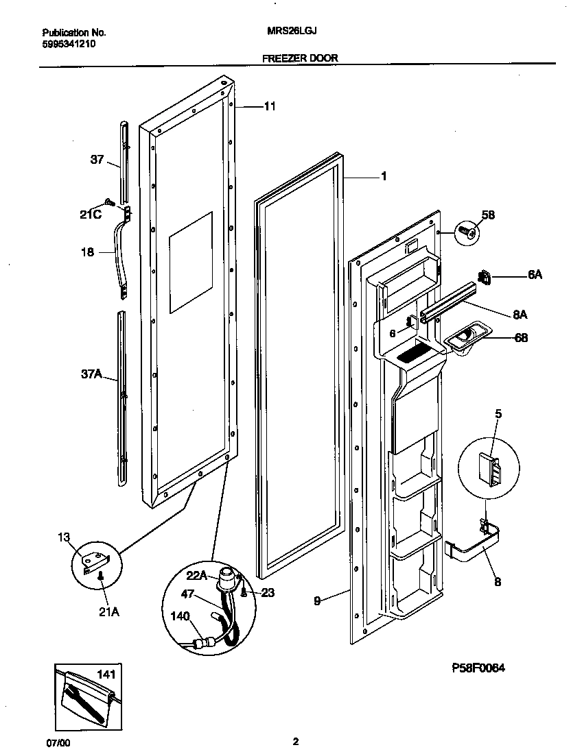 02 - FREEZER DOOR