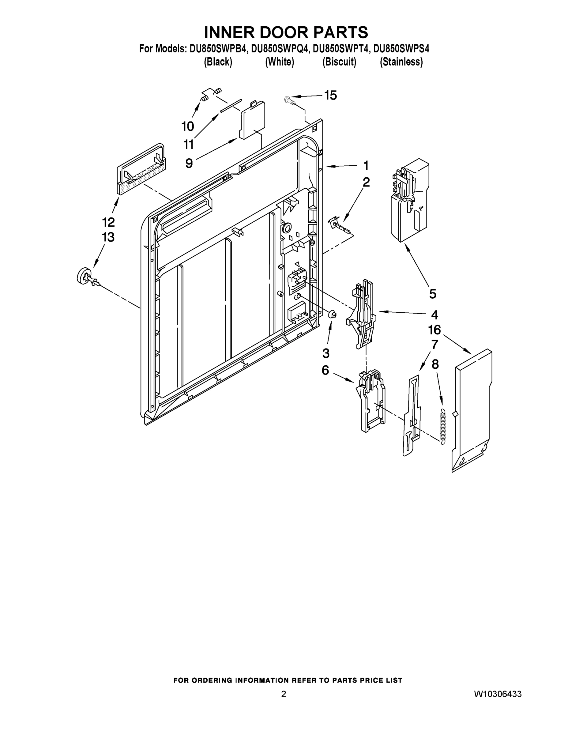 02 - INNER DOOR PARTS