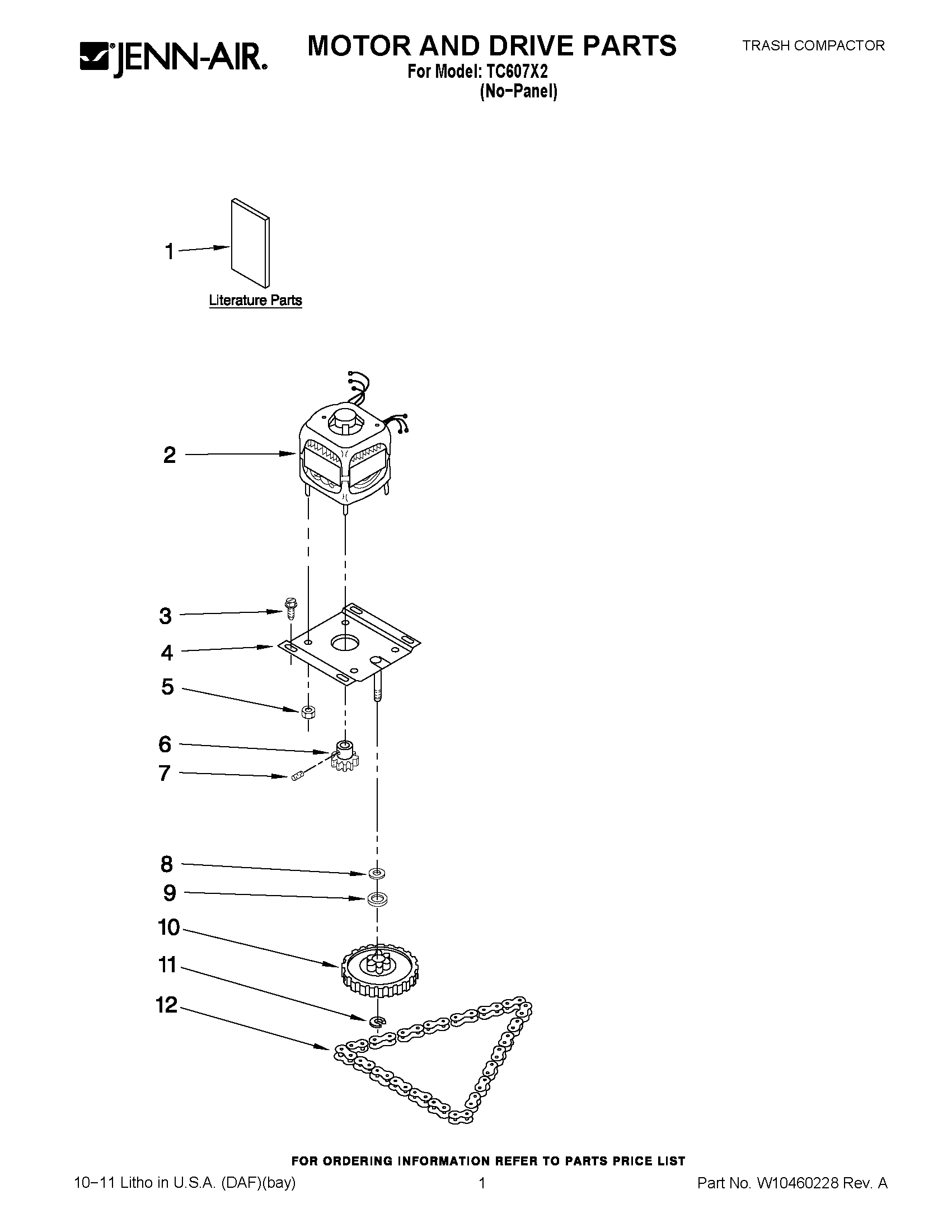 01 - MOTOR AND DRIVE PARTS