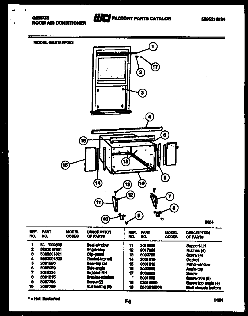 06 - CABINET AND INSTALLATION PARTS