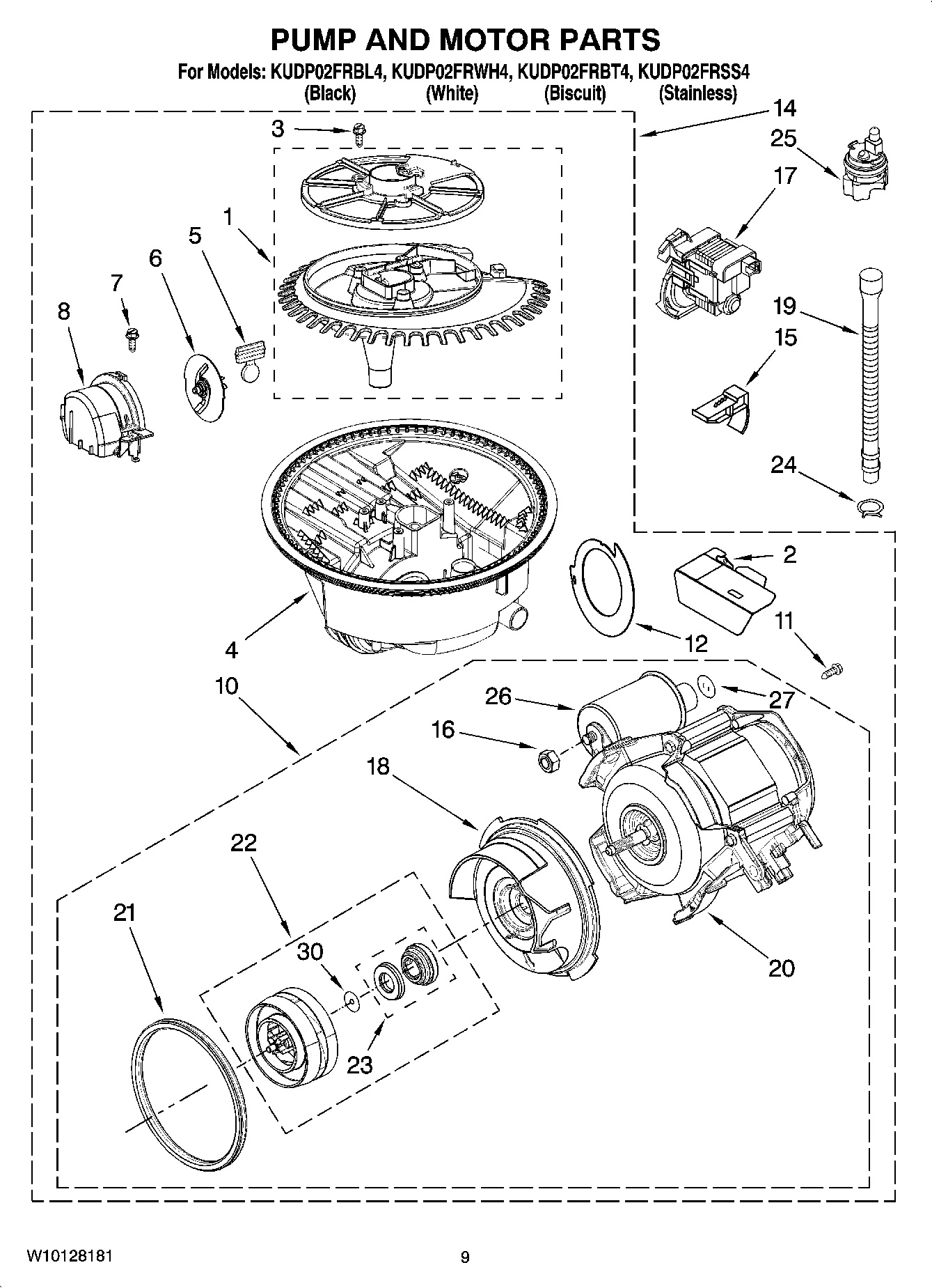 08 - PUMP AND MOTOR PARTS