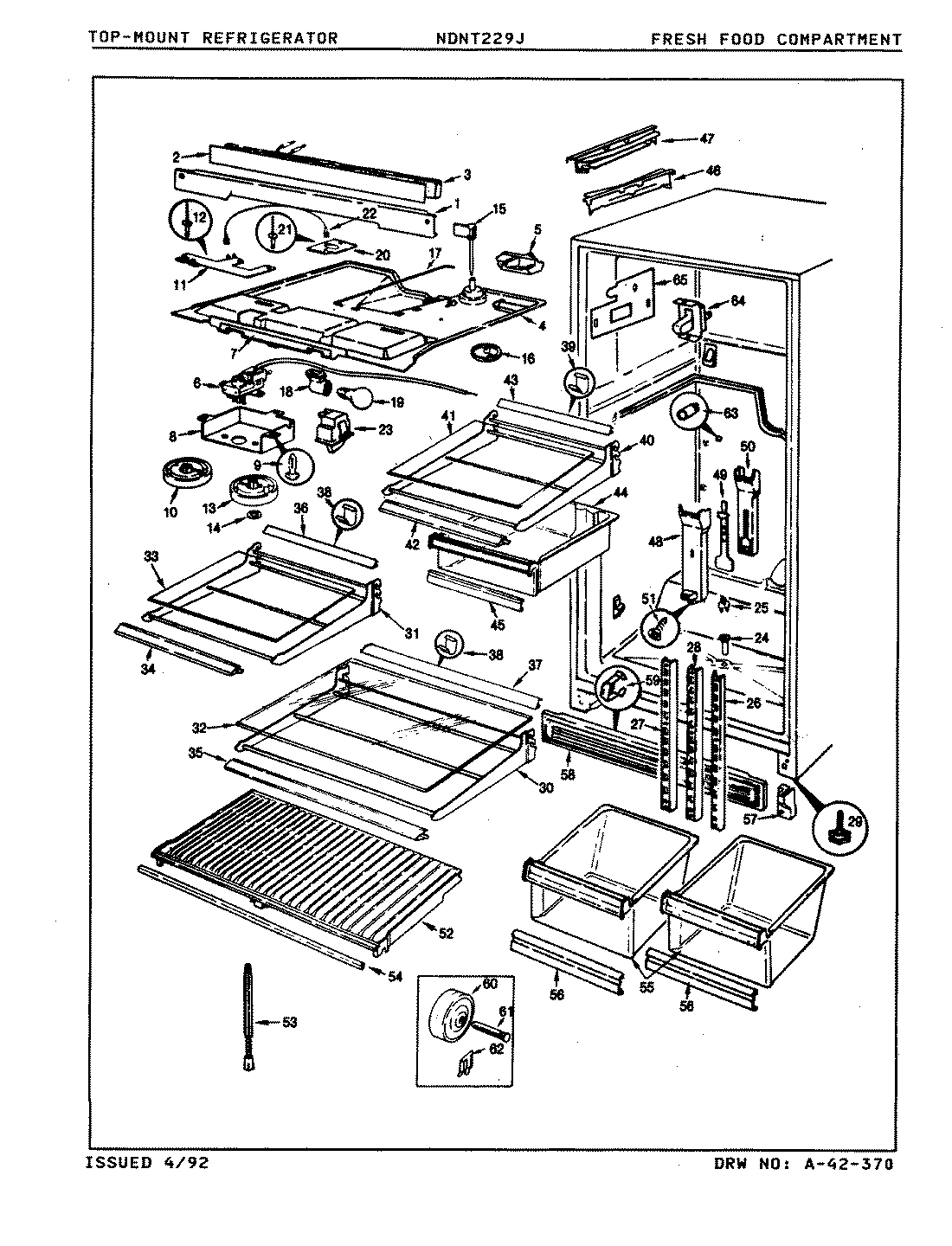 03 - FRESH FOOD COMPARTMENT