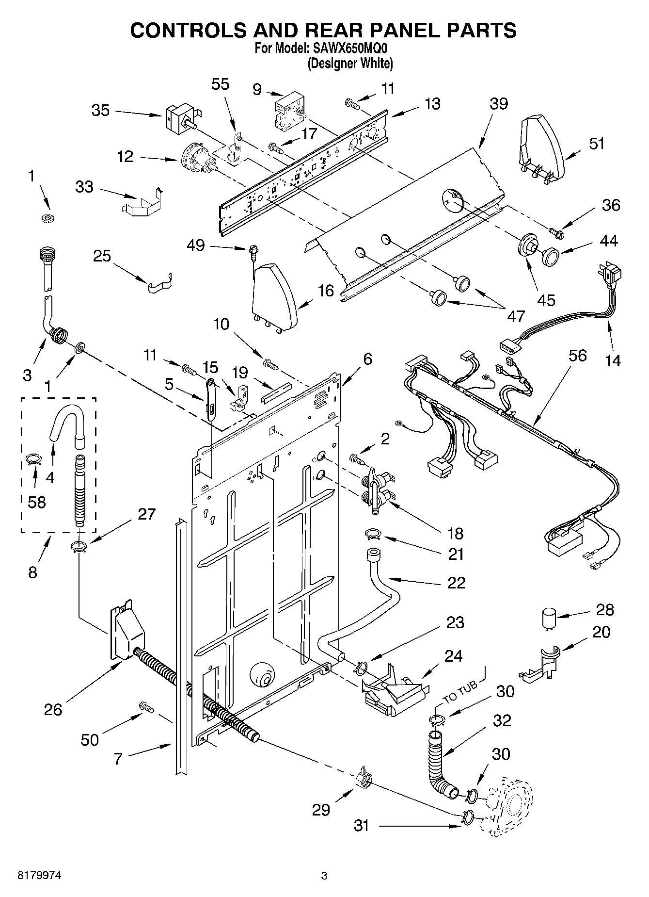 02 - CONTROL AND REAR PANEL PARTS