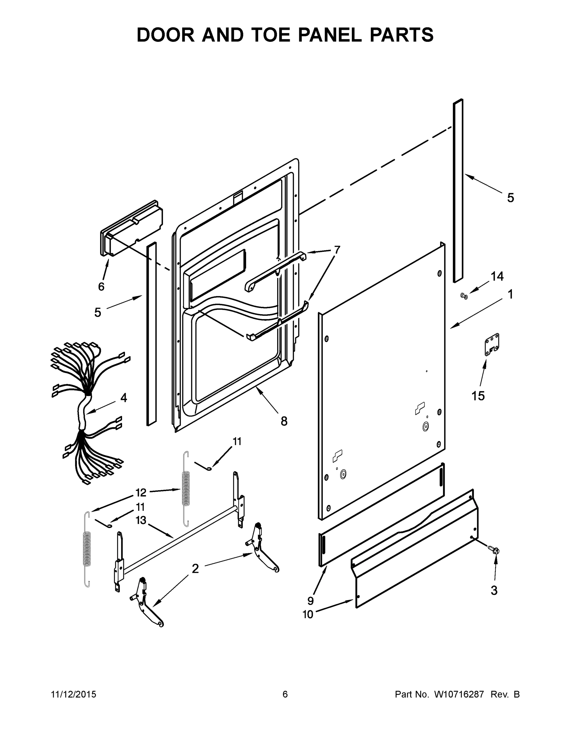 04 - DOOR AND TOE PANEL PARTS