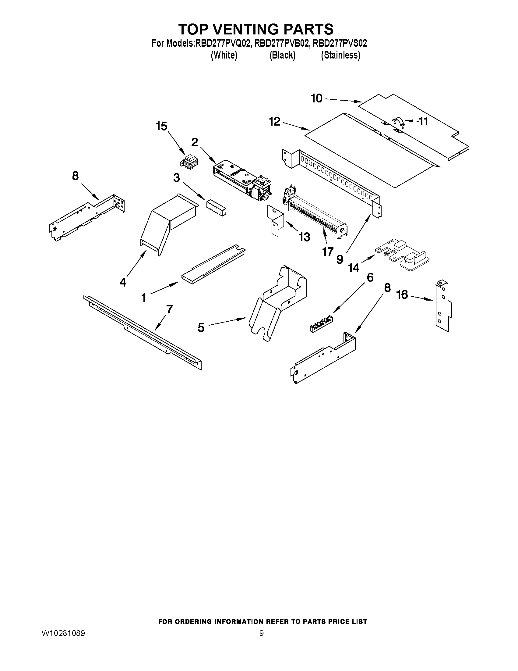 07 - TOP VENTING PARTS