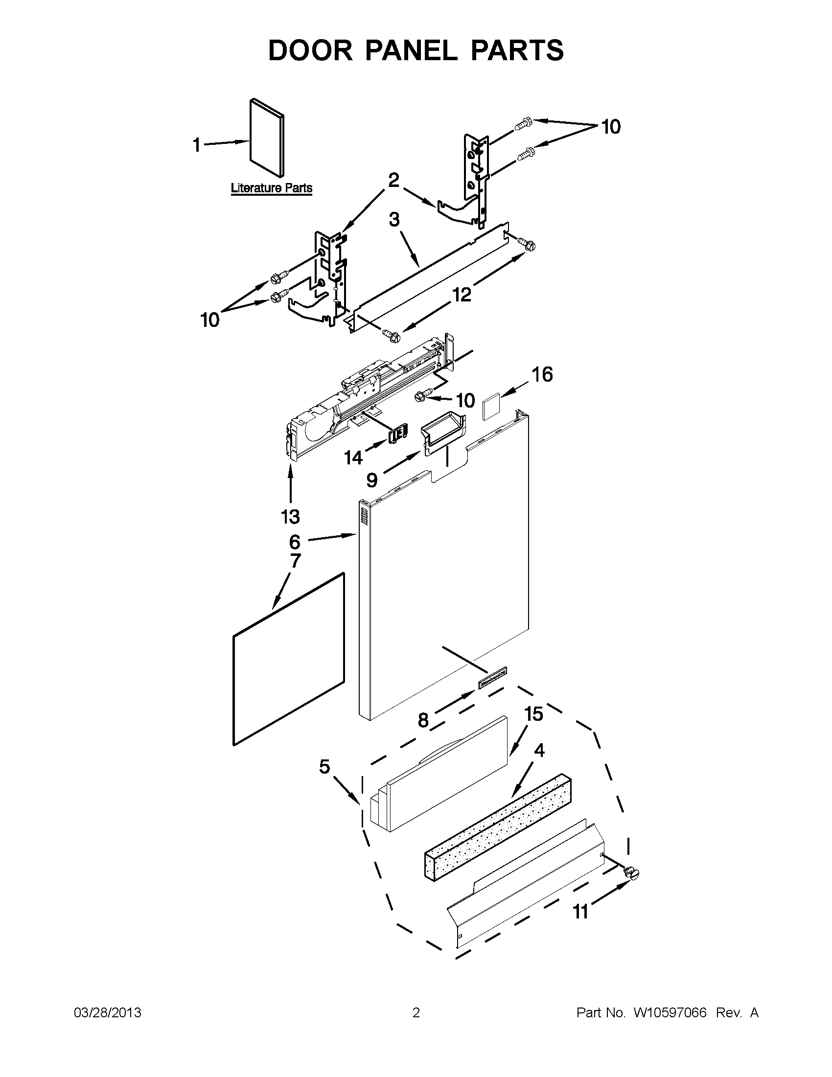 01 - DOOR PANEL PARTS