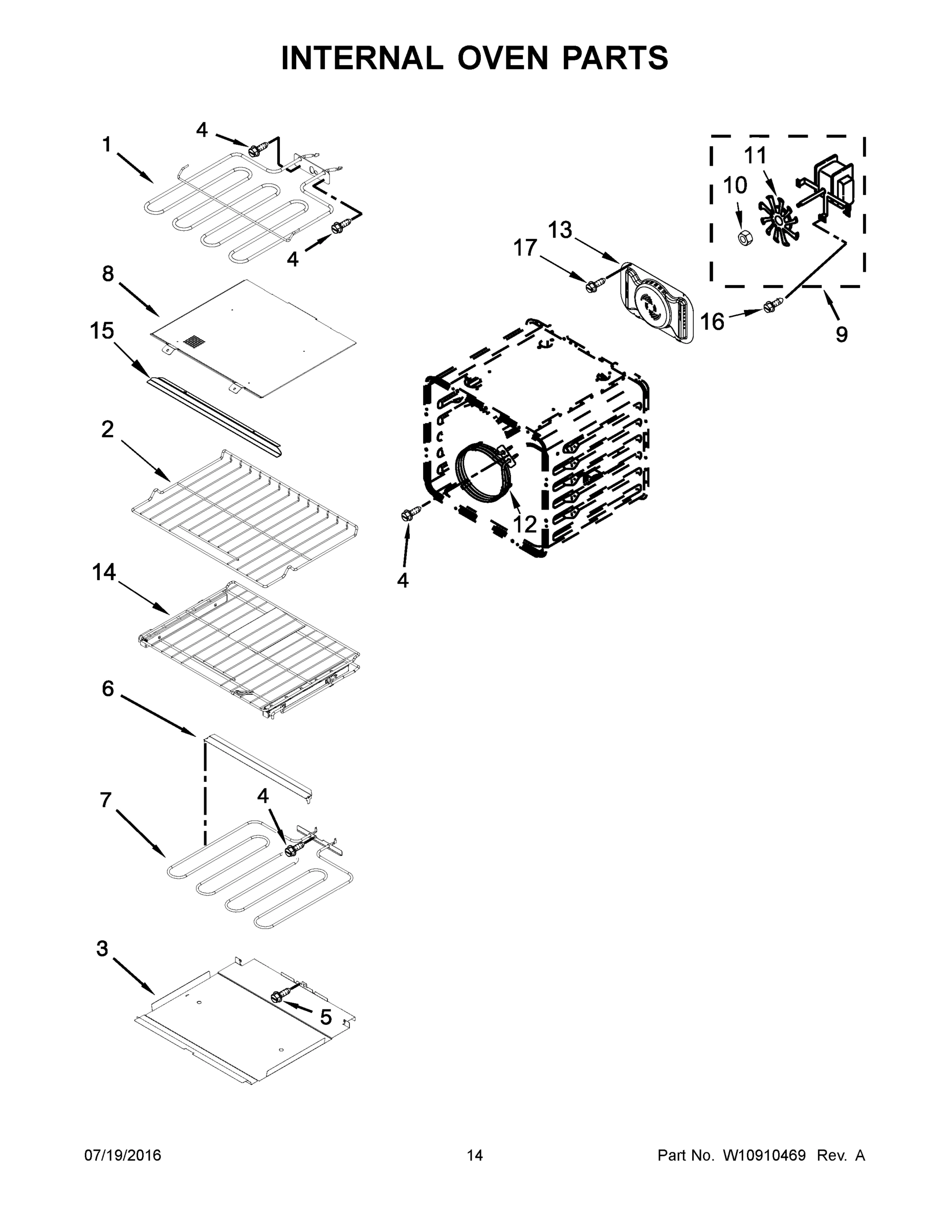 08 - INTERNAL OVEN PARTS