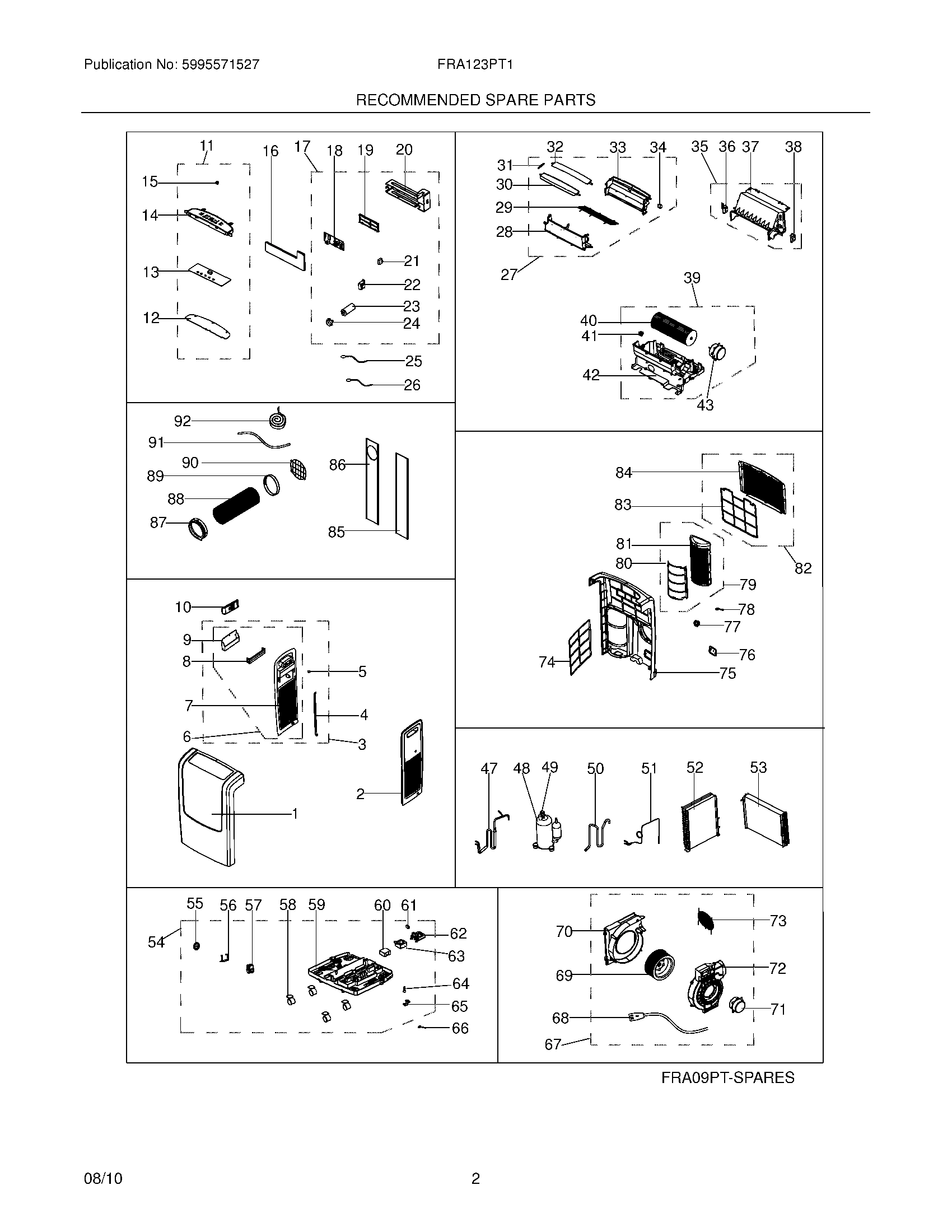 03 - RECOMMENDED SPARE PARTS