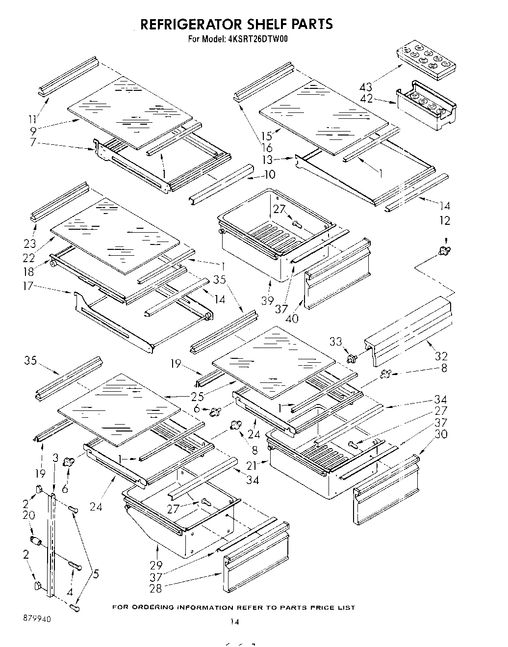 08 - REFRIGERATOR SHELF , OPTIONAL