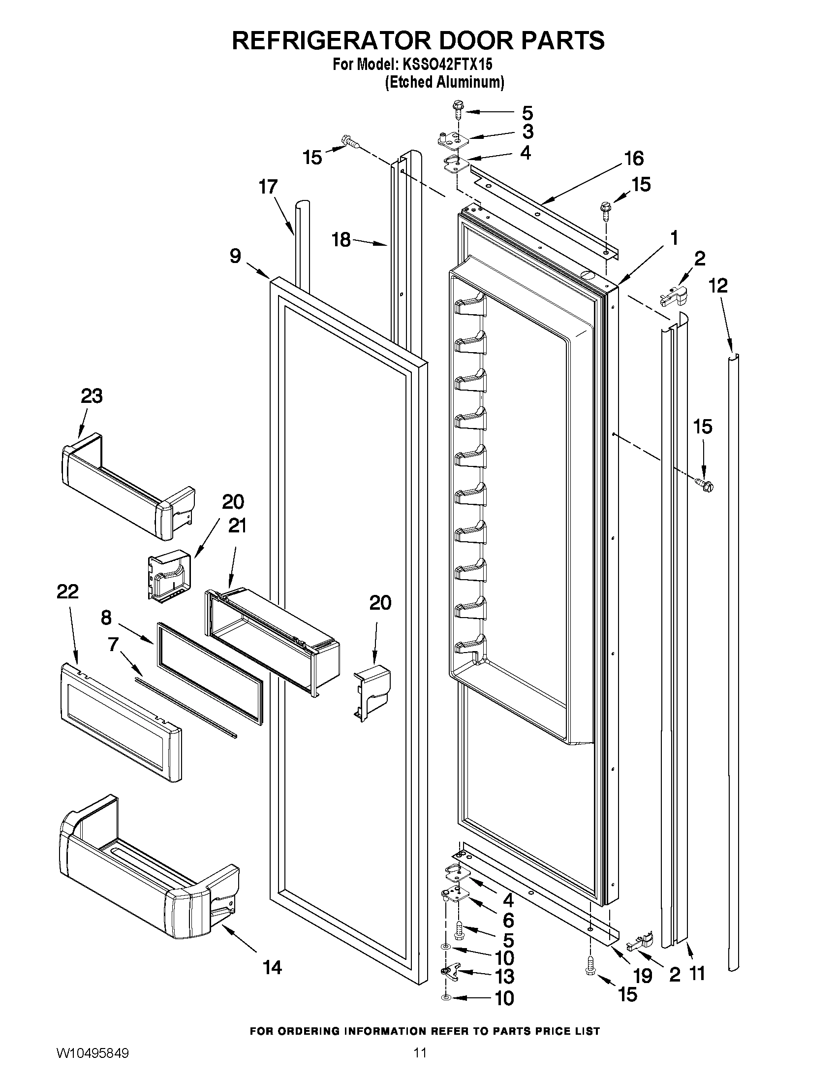 08 - REFRIGERATOR DOOR PARTS