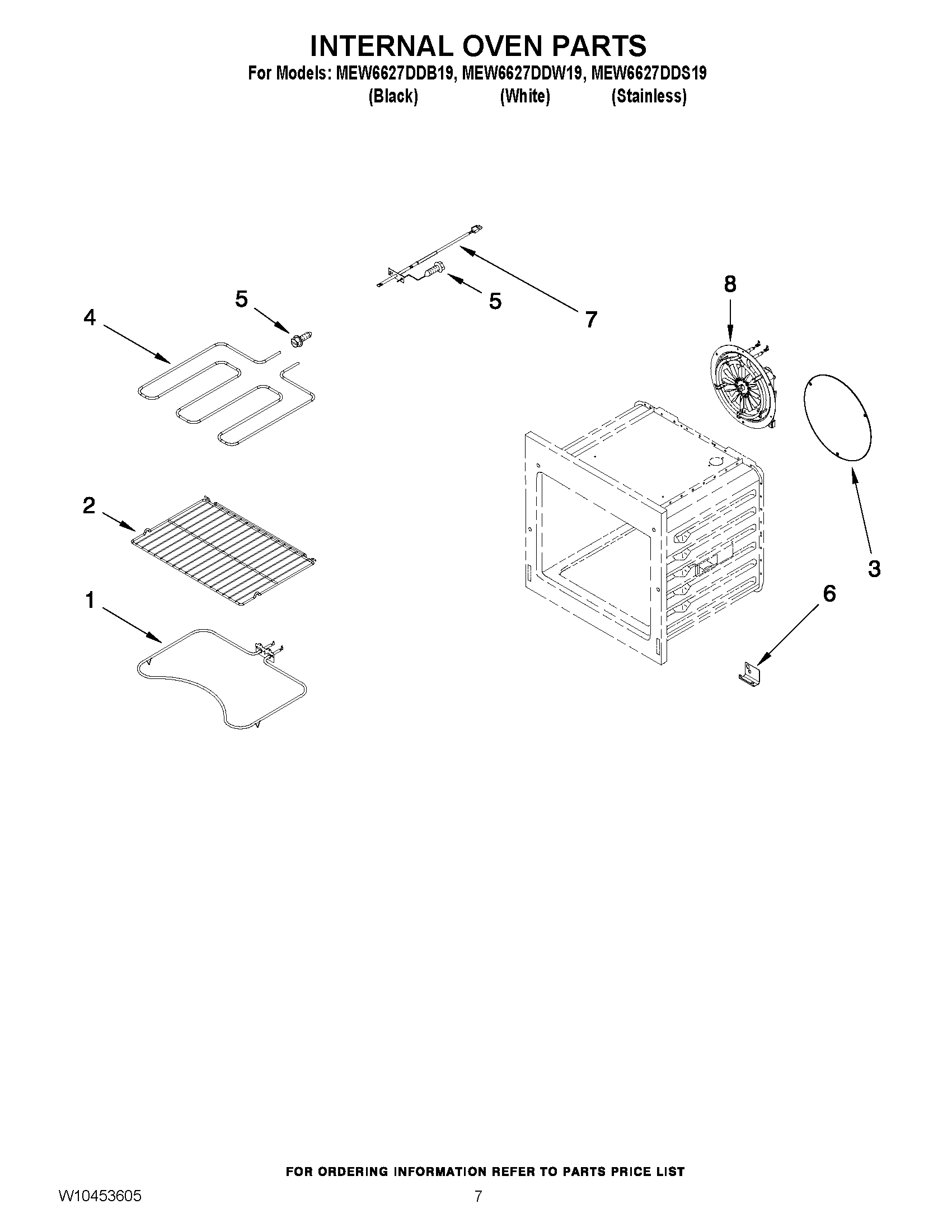 04 - INTERNAL OVEN PARTS
