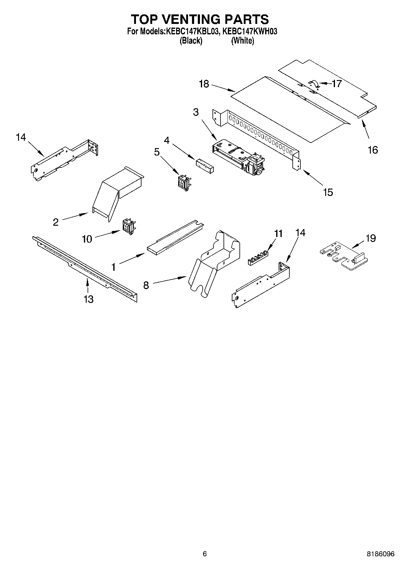 05 - TOP VENTING PARTS, OPTIONAL PARTS