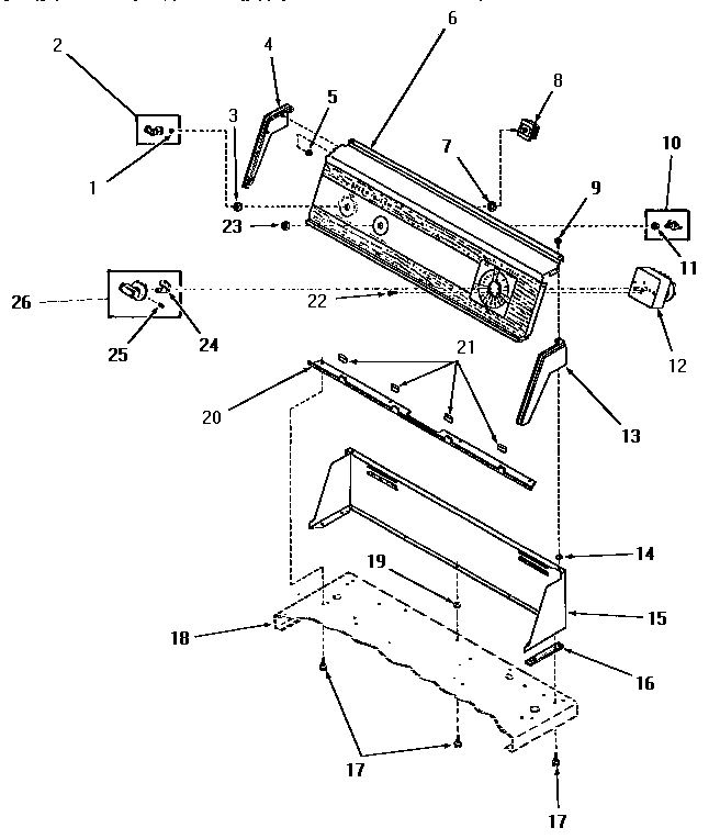 03 - CONTROL PANEL, CONTROL HOOD AND CONTROLS