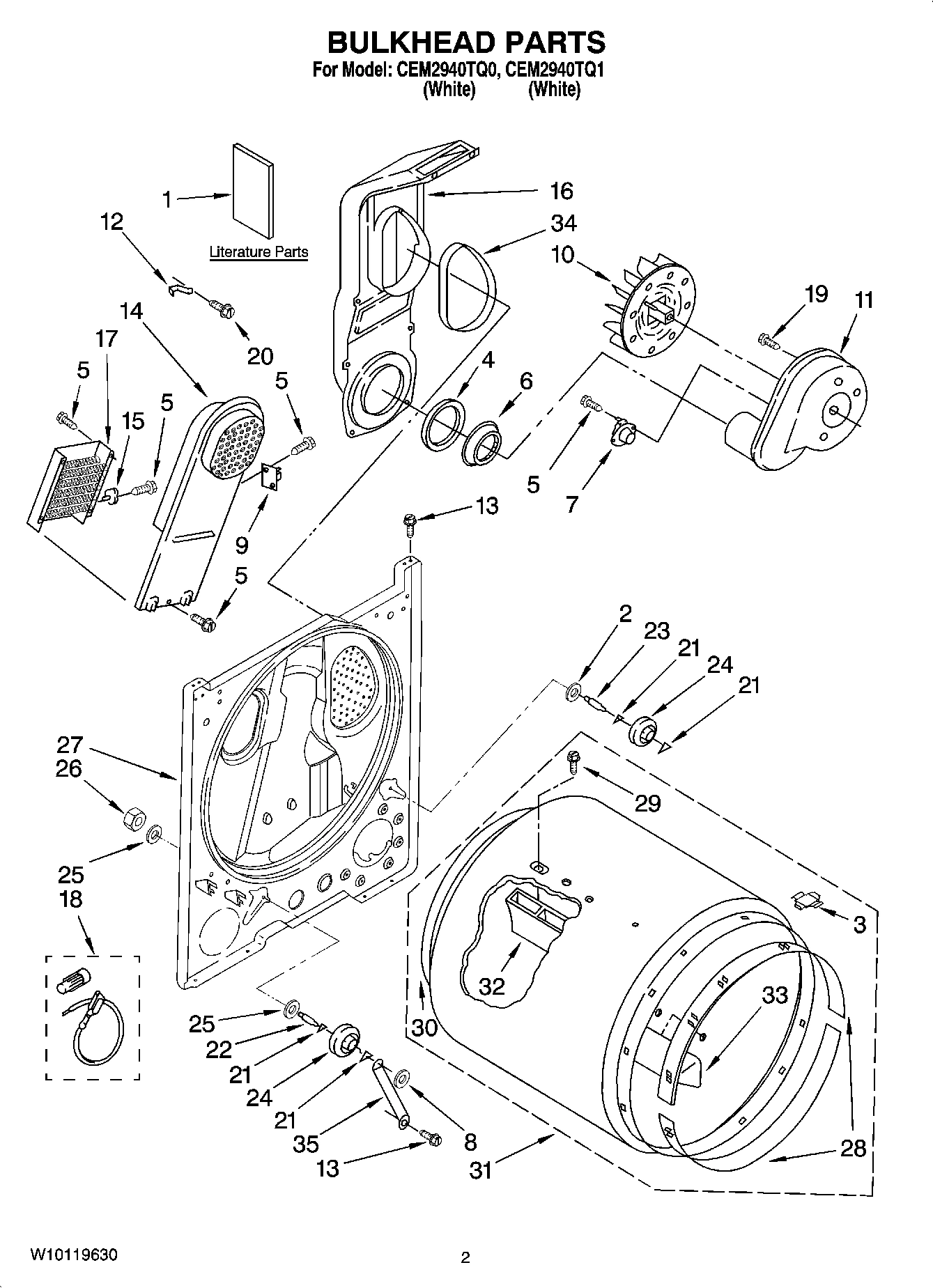 01 - BULKHEAD PARTS