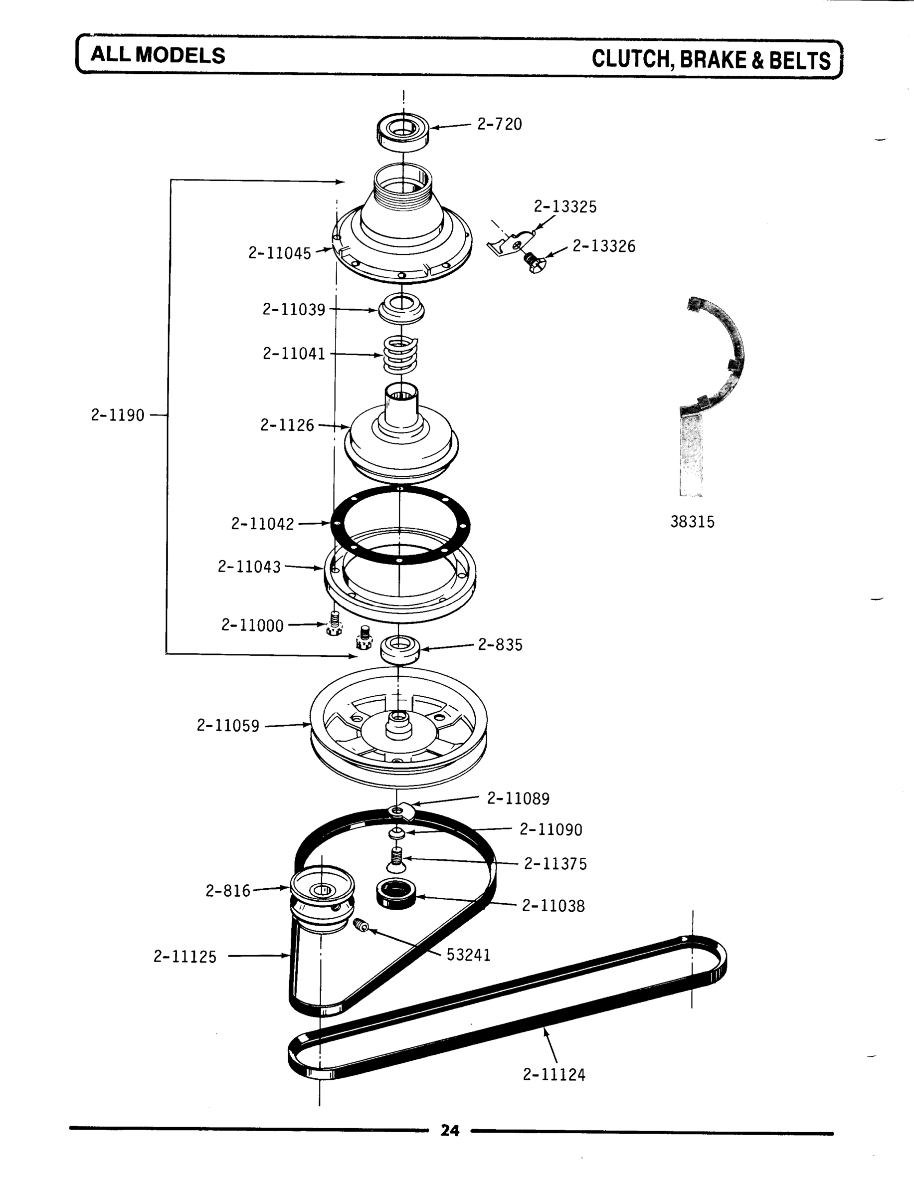 06 - CLUTCH, BRAKE & BELTS